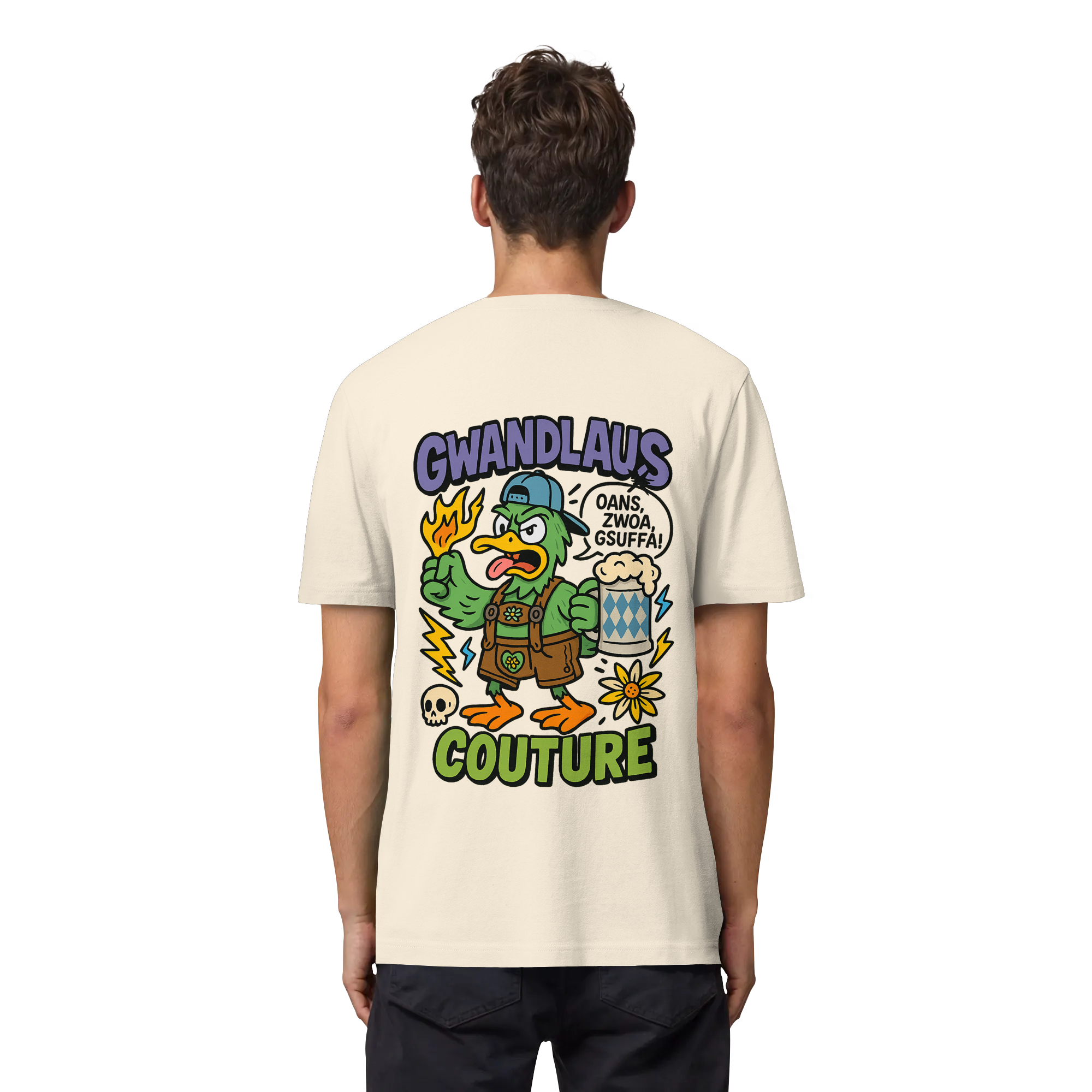 Ente süßsauer - Organic Heavy T-Shirt