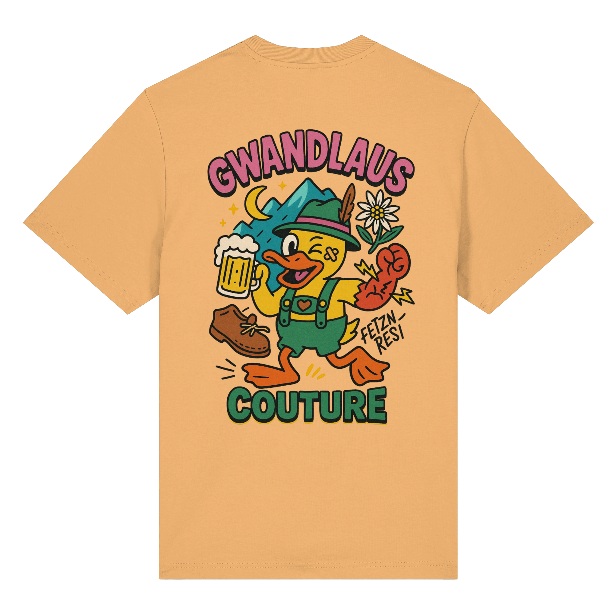 Crazy Duck - Organic Heavy T-Shirt