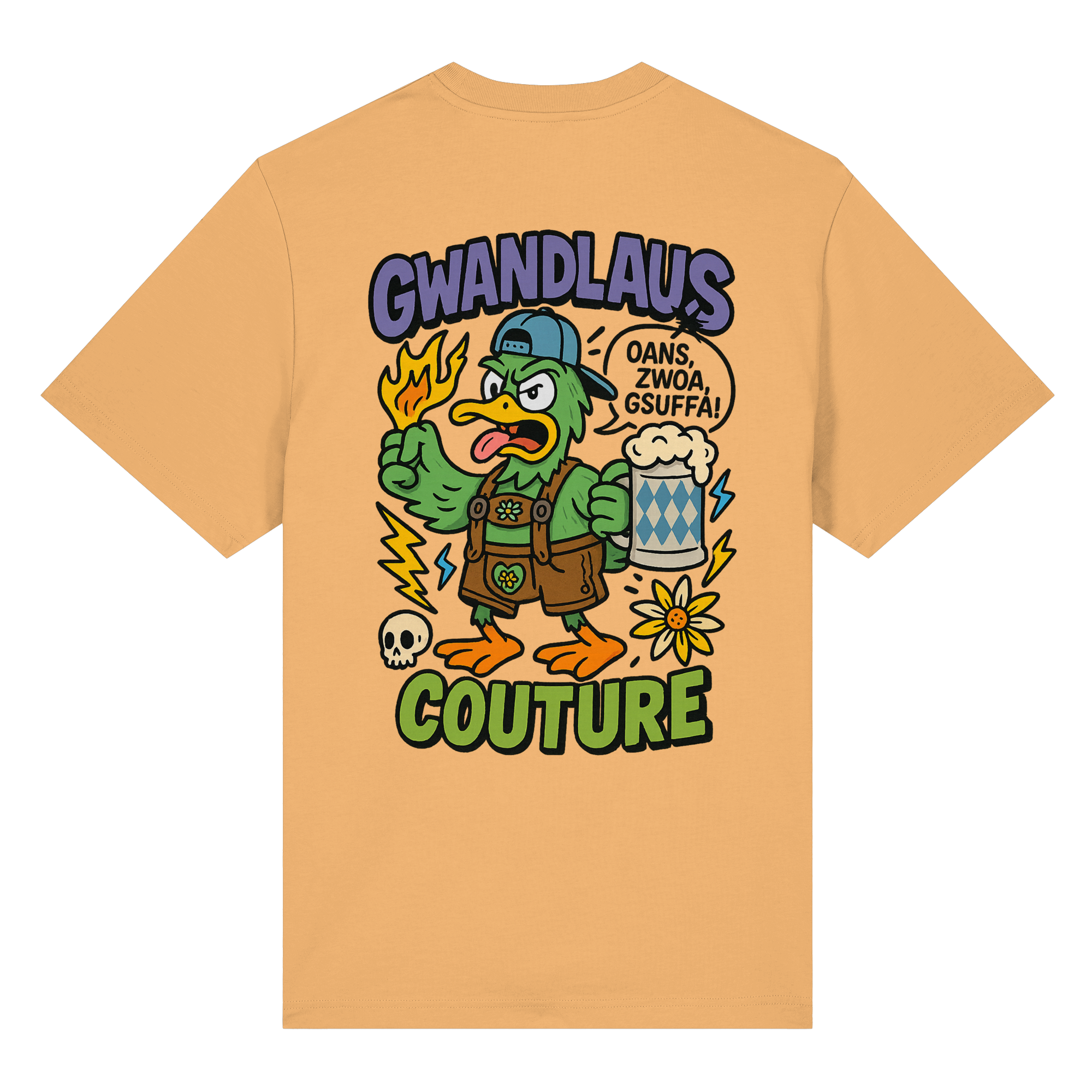 Ente süßsauer - Organic Heavy T-Shirt
