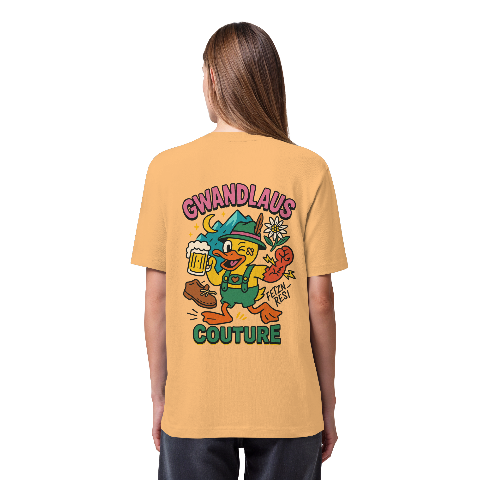 Crazy Duck - Organic Heavy T-Shirt