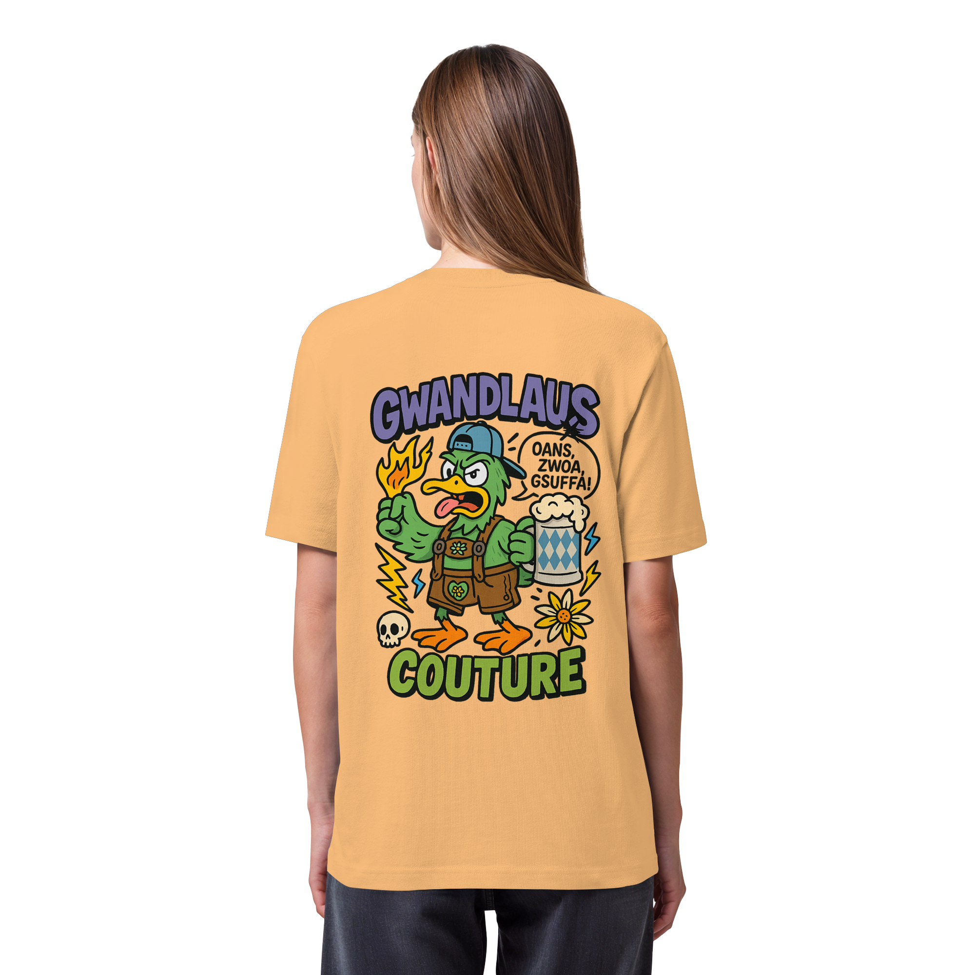 Ente süßsauer - Organic Heavy T-Shirt