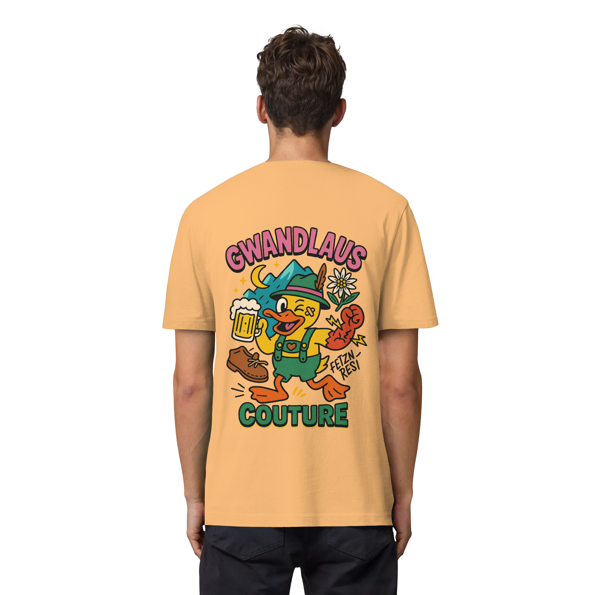 Crazy Duck - Organic Heavy T-Shirt