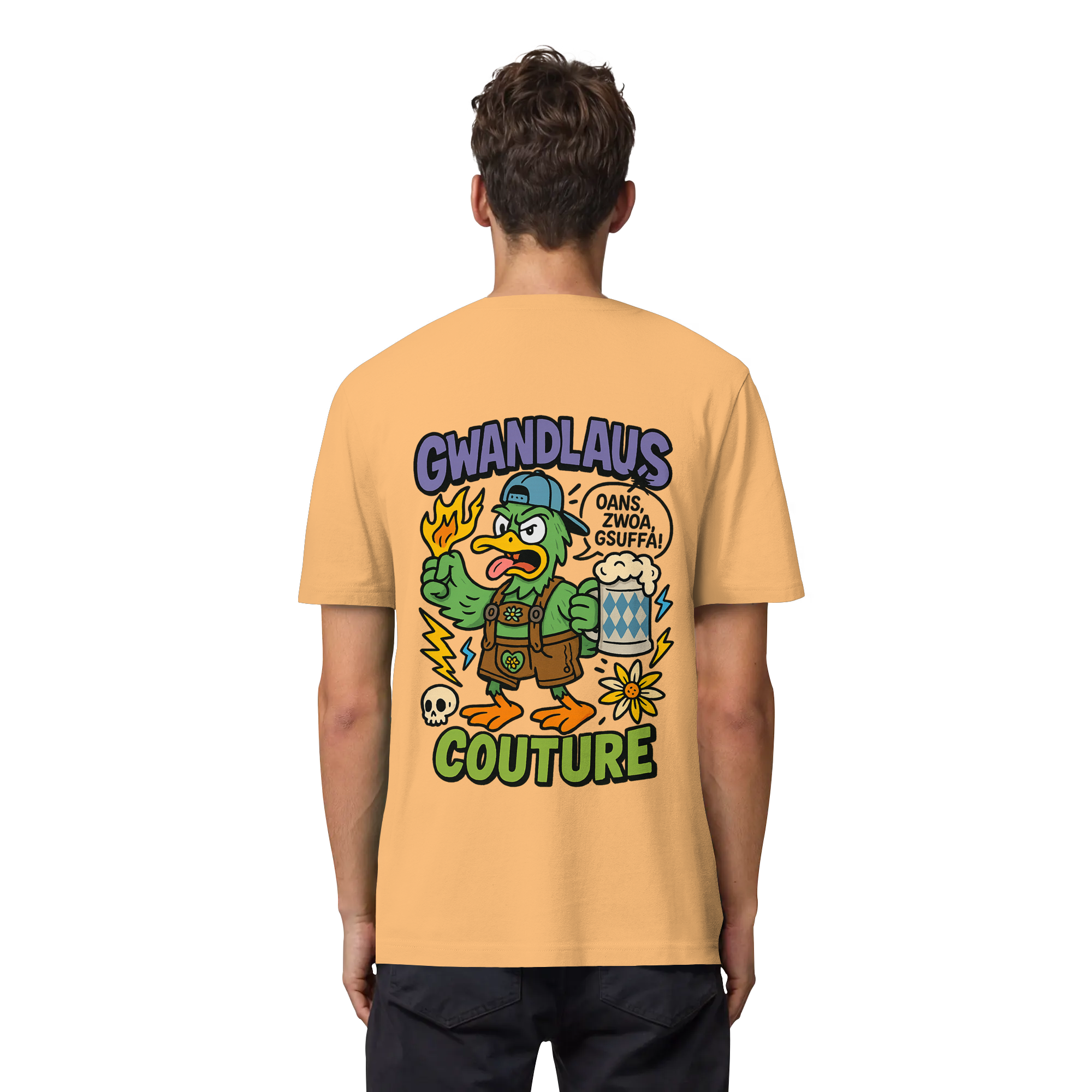 Ente süßsauer - Organic Heavy T-Shirt