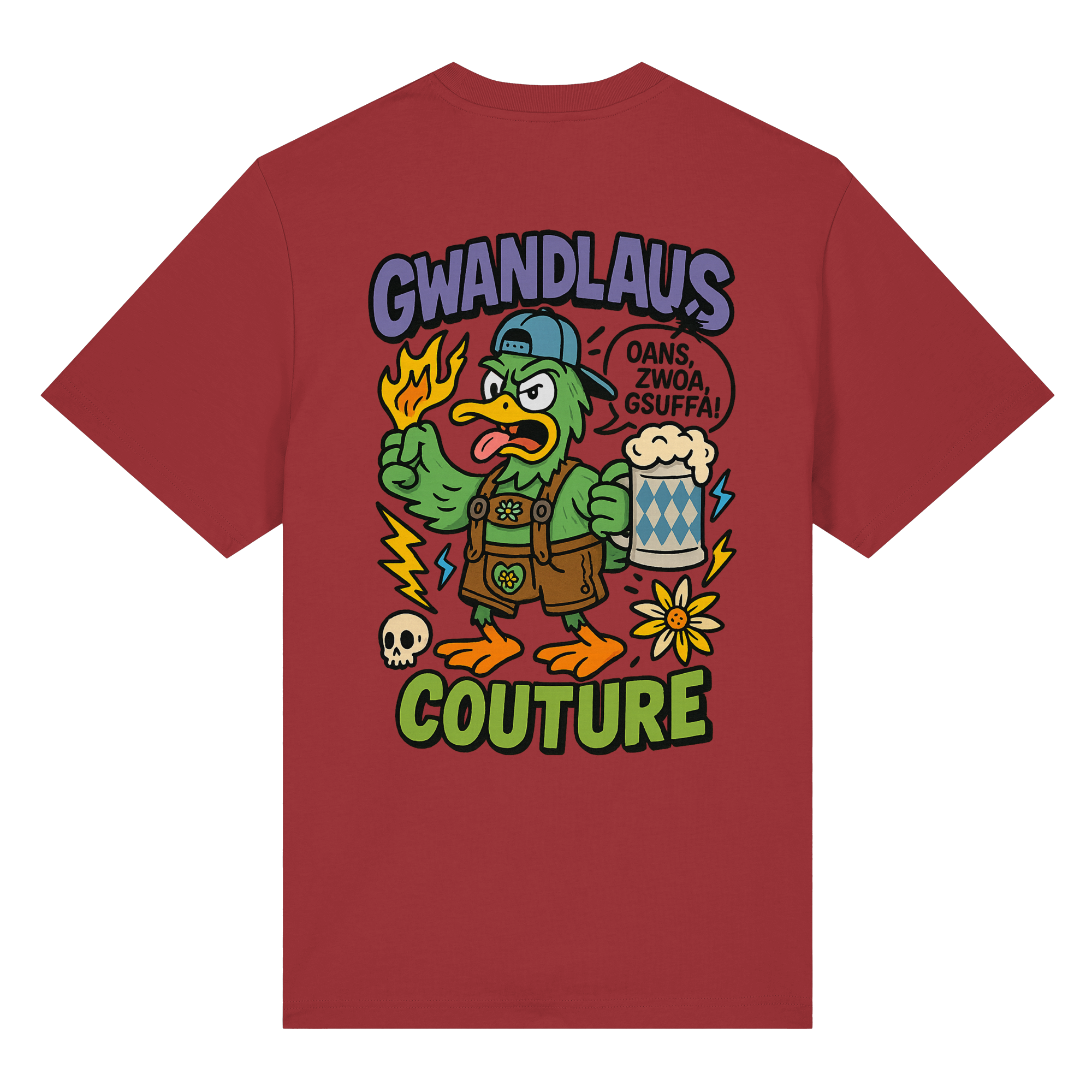 Ente süßsauer - Organic Heavy T-Shirt