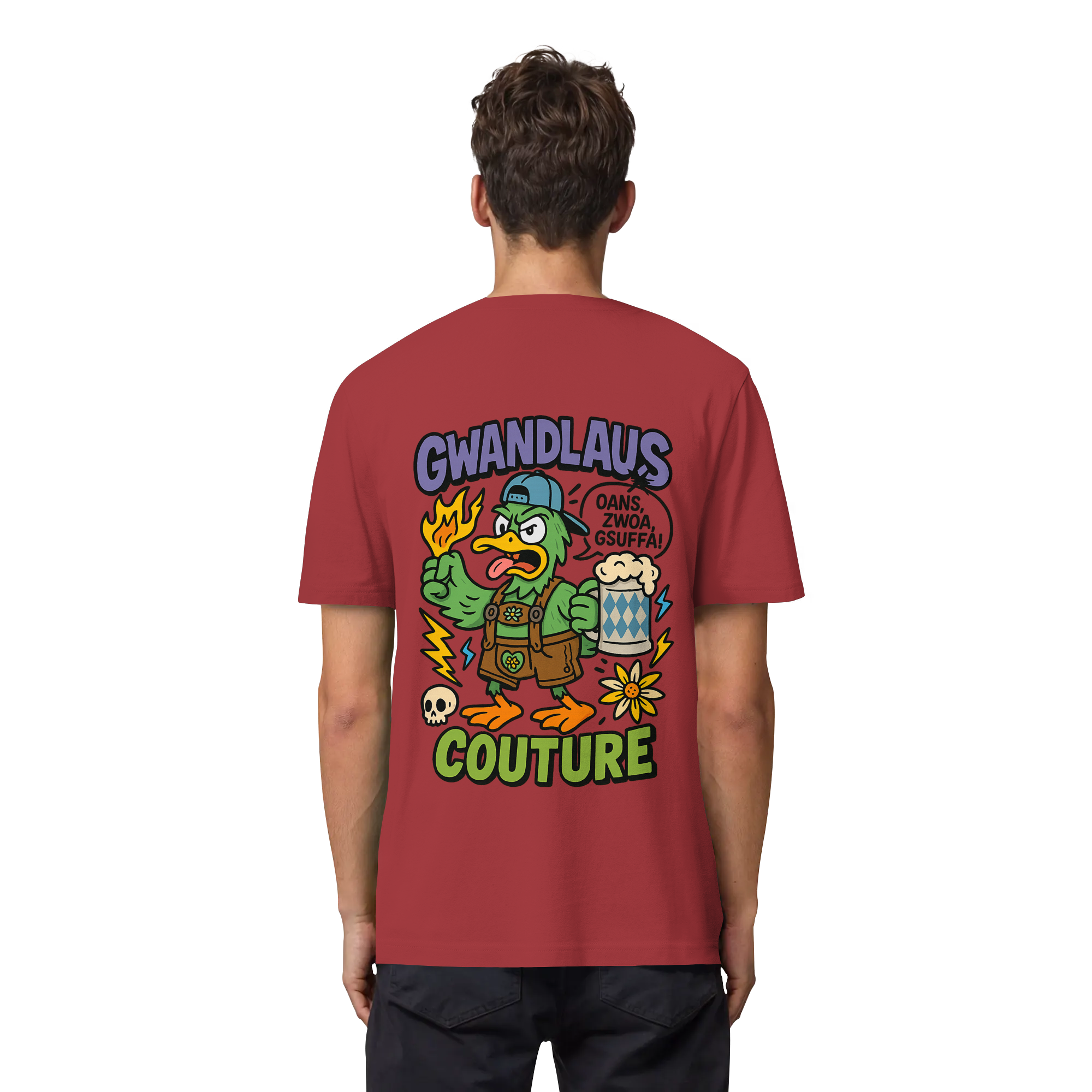 Ente süßsauer - Organic Heavy T-Shirt