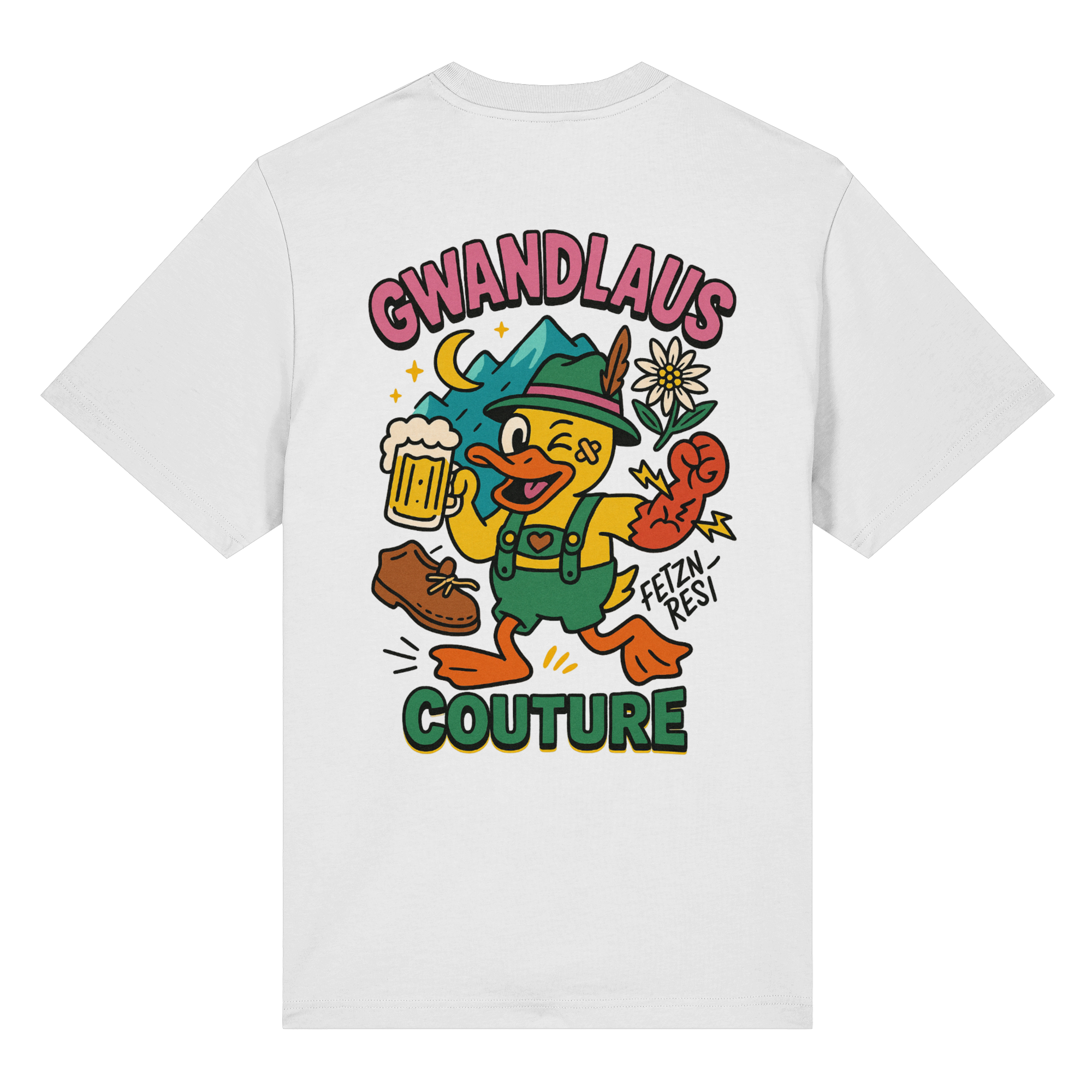 Crazy Duck - Organic Heavy T-Shirt