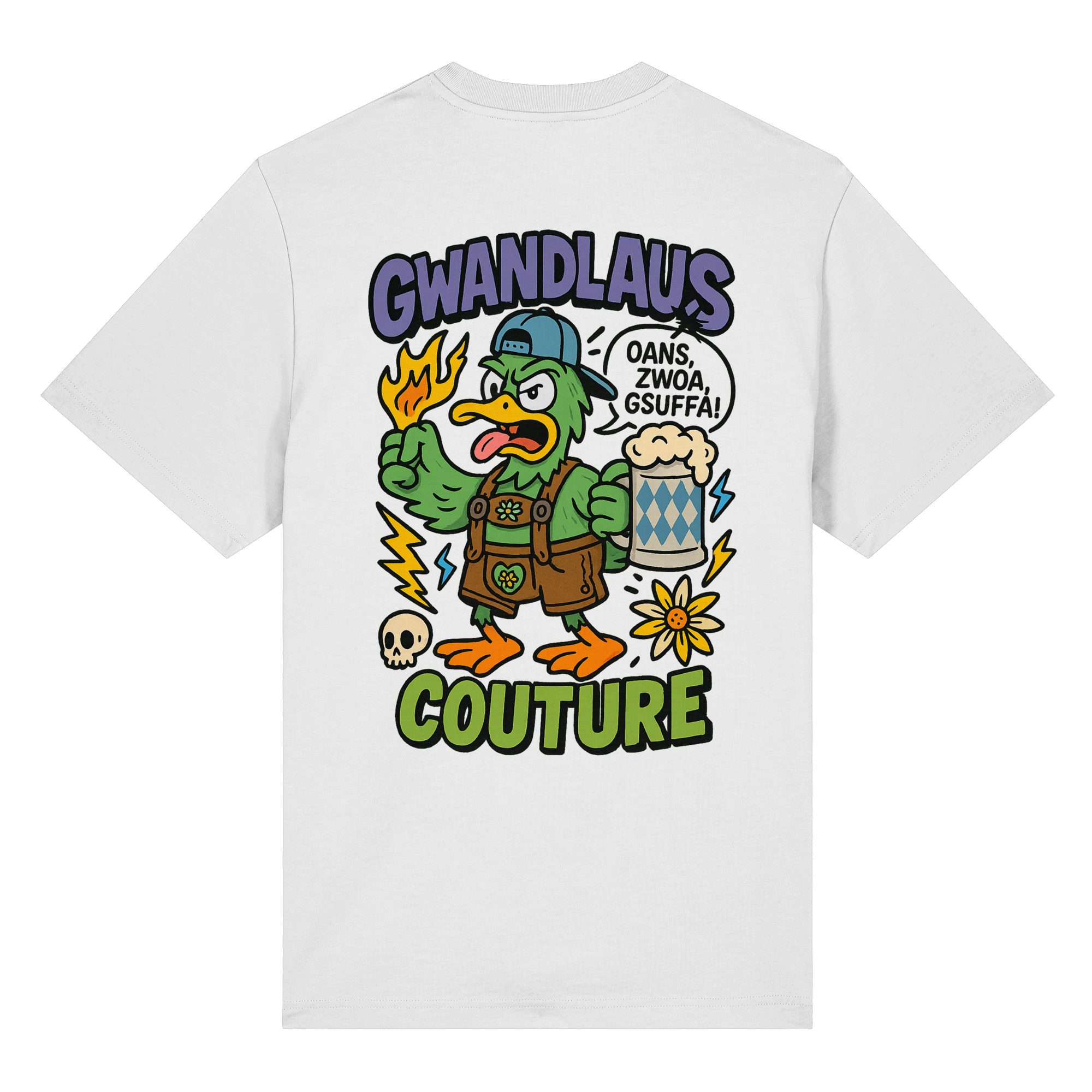 Ente süßsauer - Organic Heavy T-Shirt