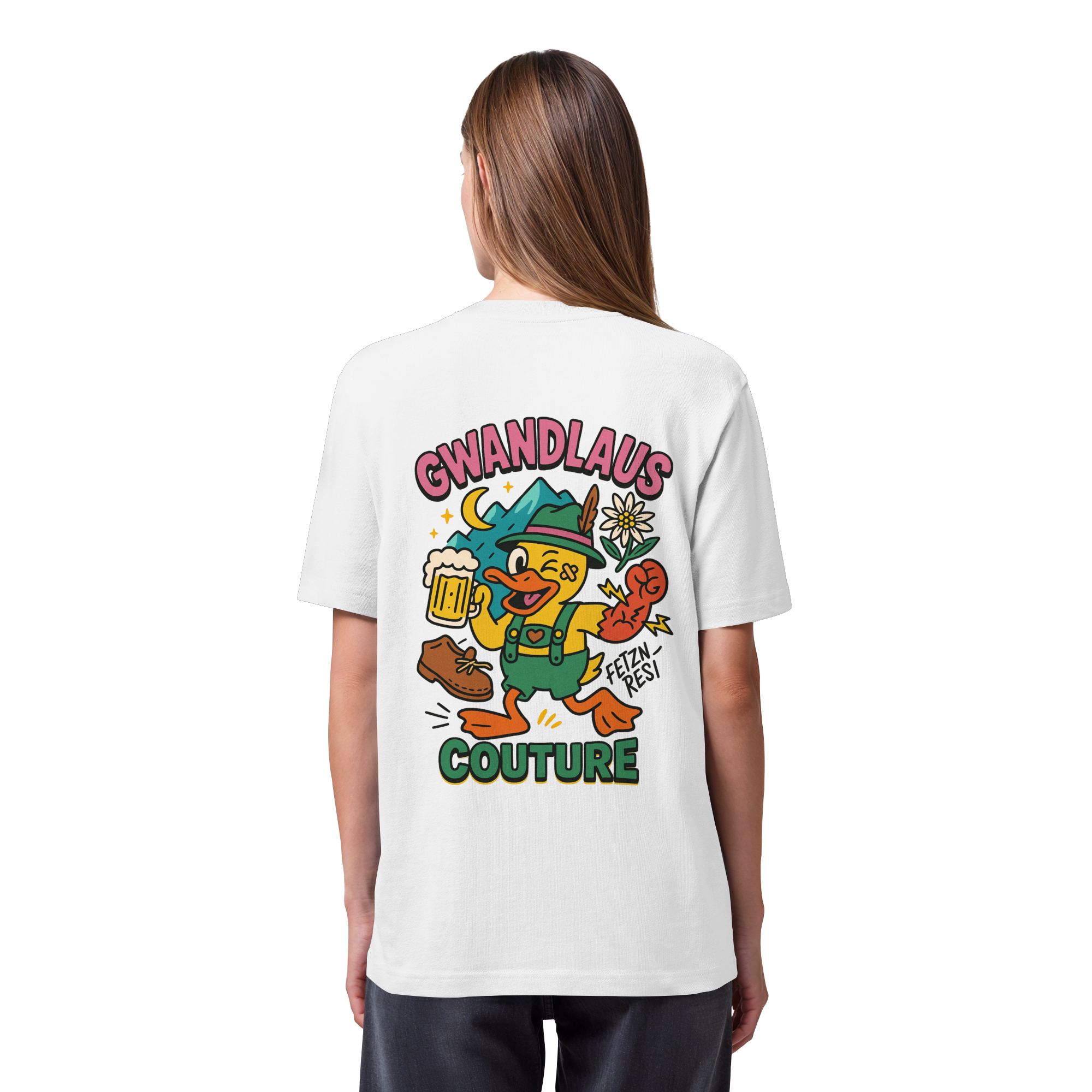 Crazy Duck - Organic Heavy T-Shirt