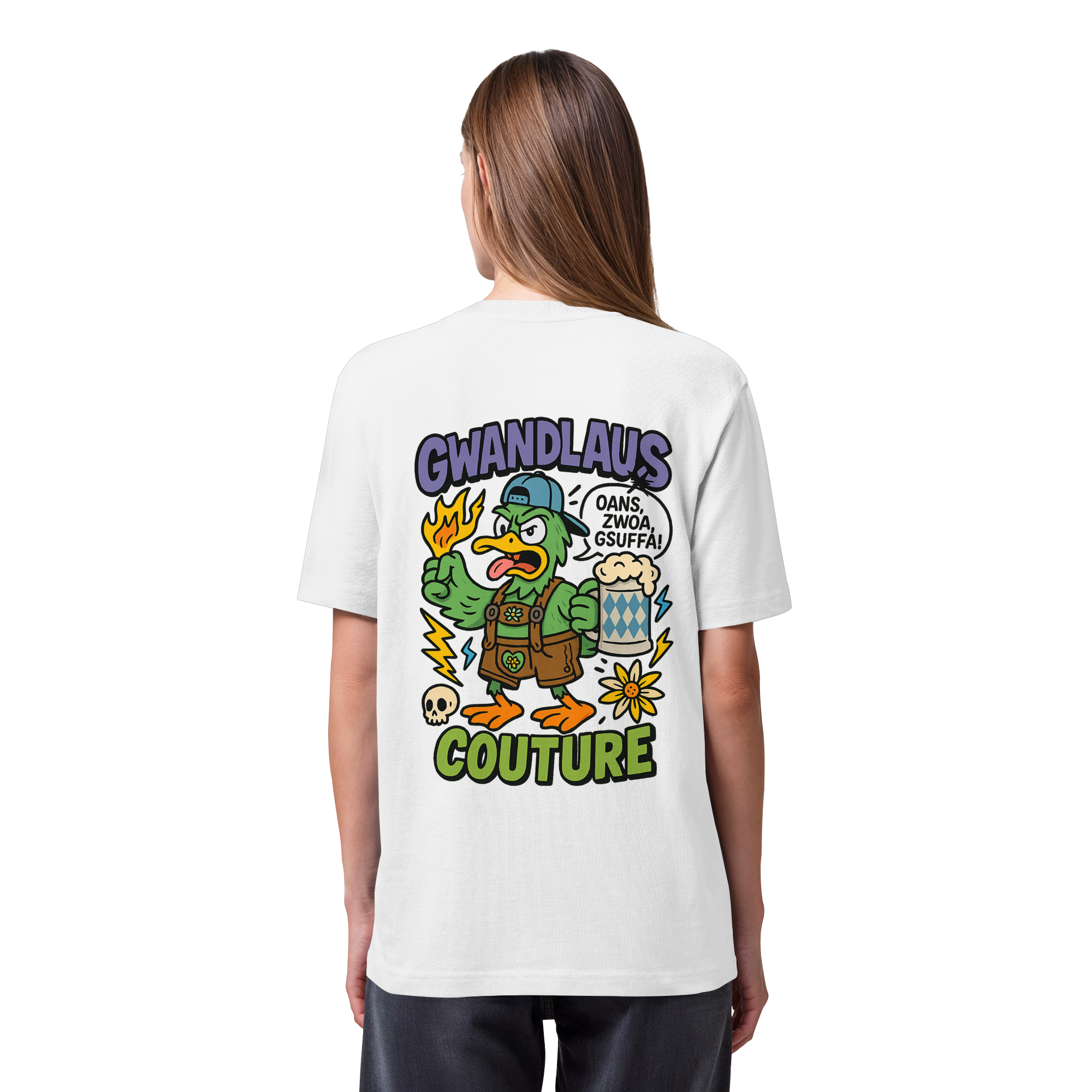 Ente süßsauer - Organic Heavy T-Shirt