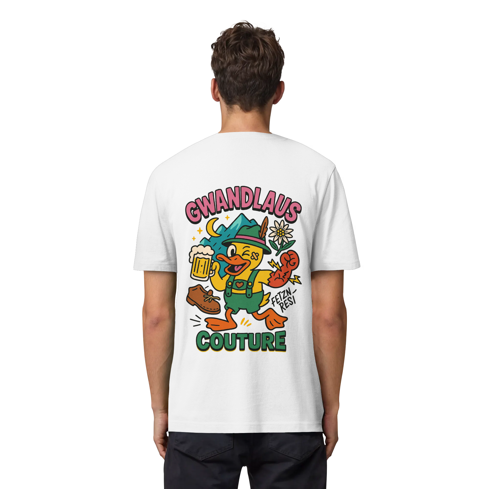 Crazy Duck - Organic Heavy T-Shirt