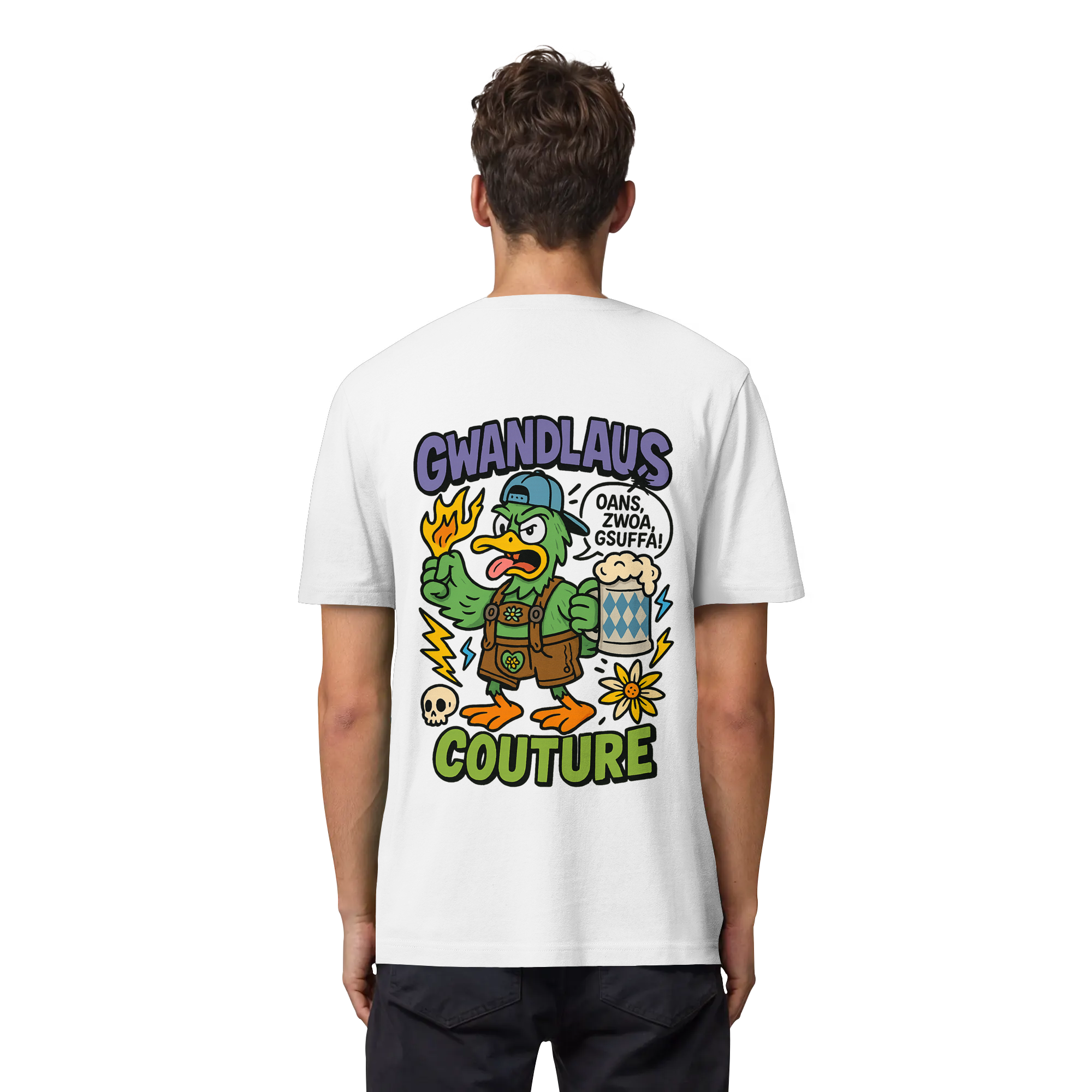Ente süßsauer - Organic Heavy T-Shirt