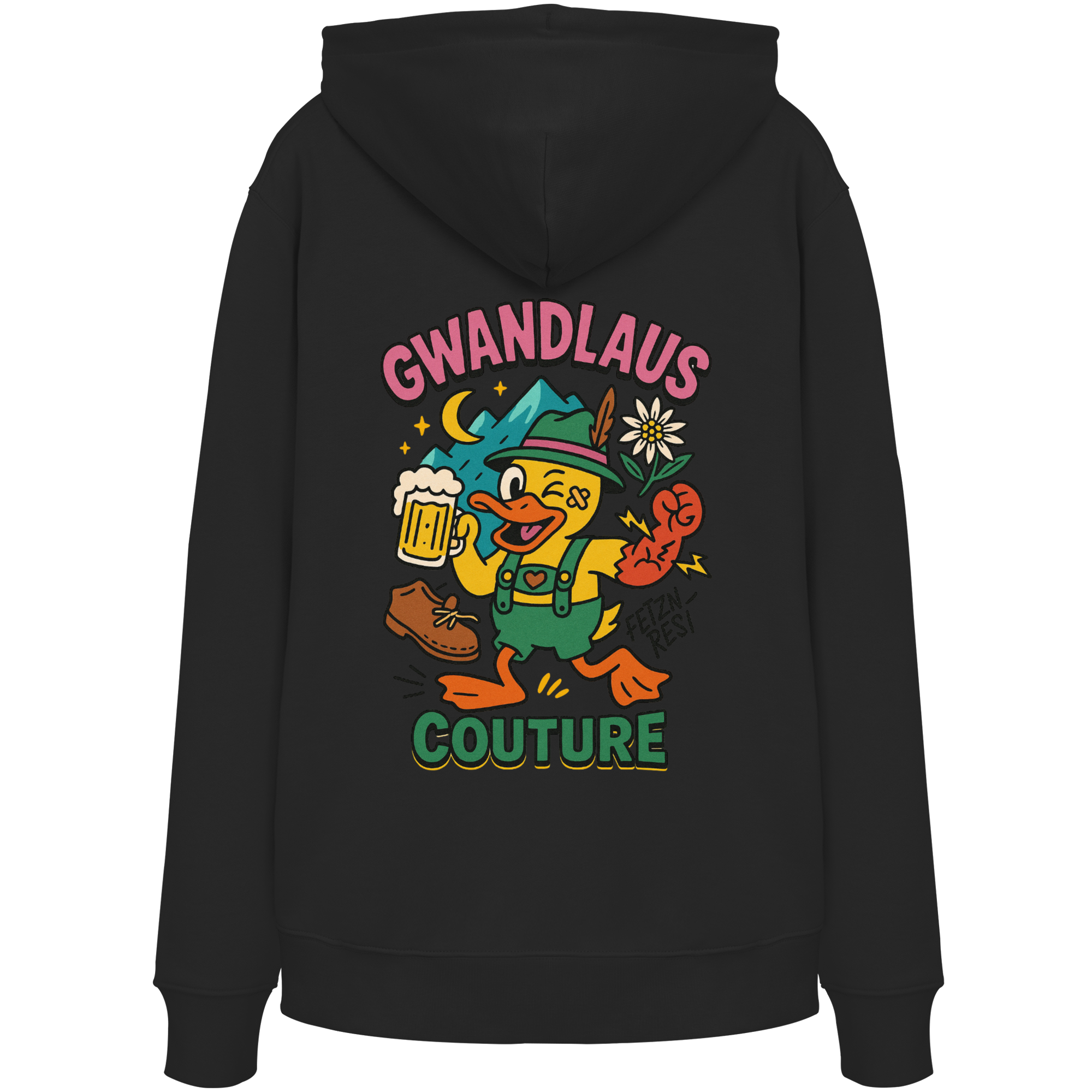 Crazy Duck - Organic Hoodie