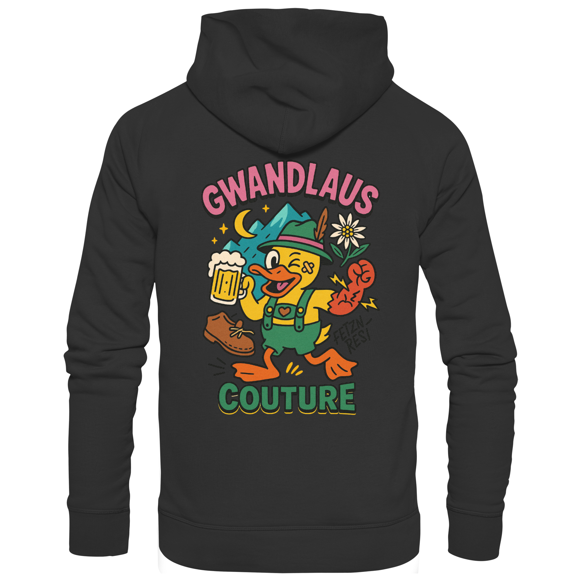 Crazy Duck - Organic Hoodie