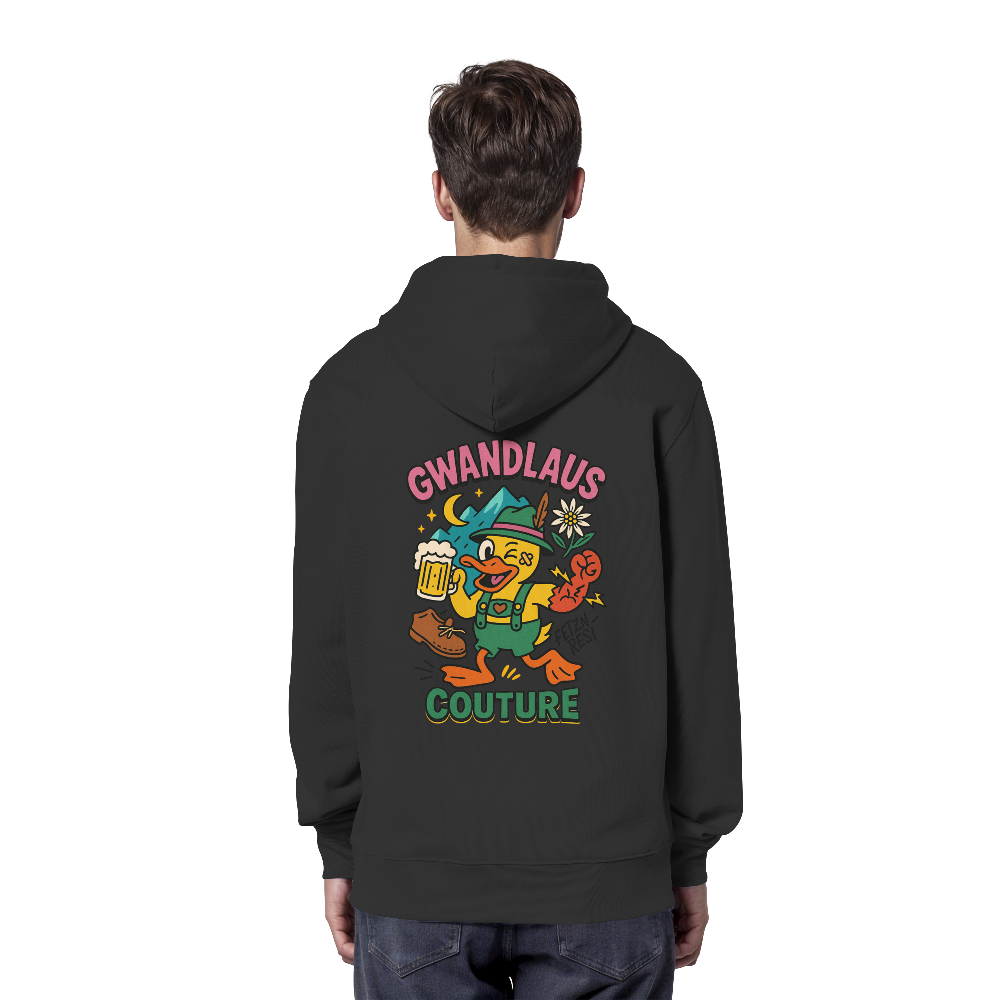 Crazy Duck - Organic Hoodie
