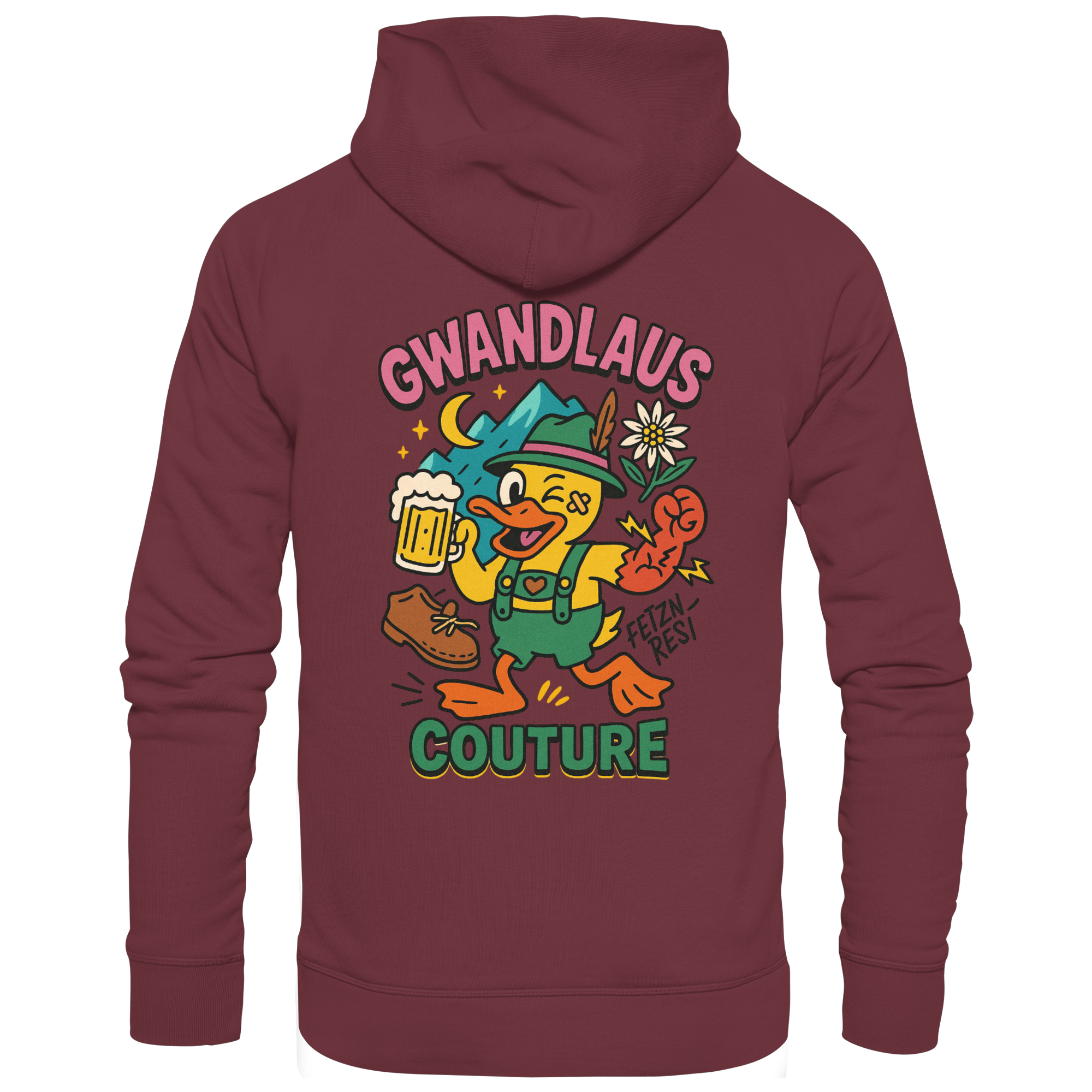 Crazy Duck - Organic Hoodie