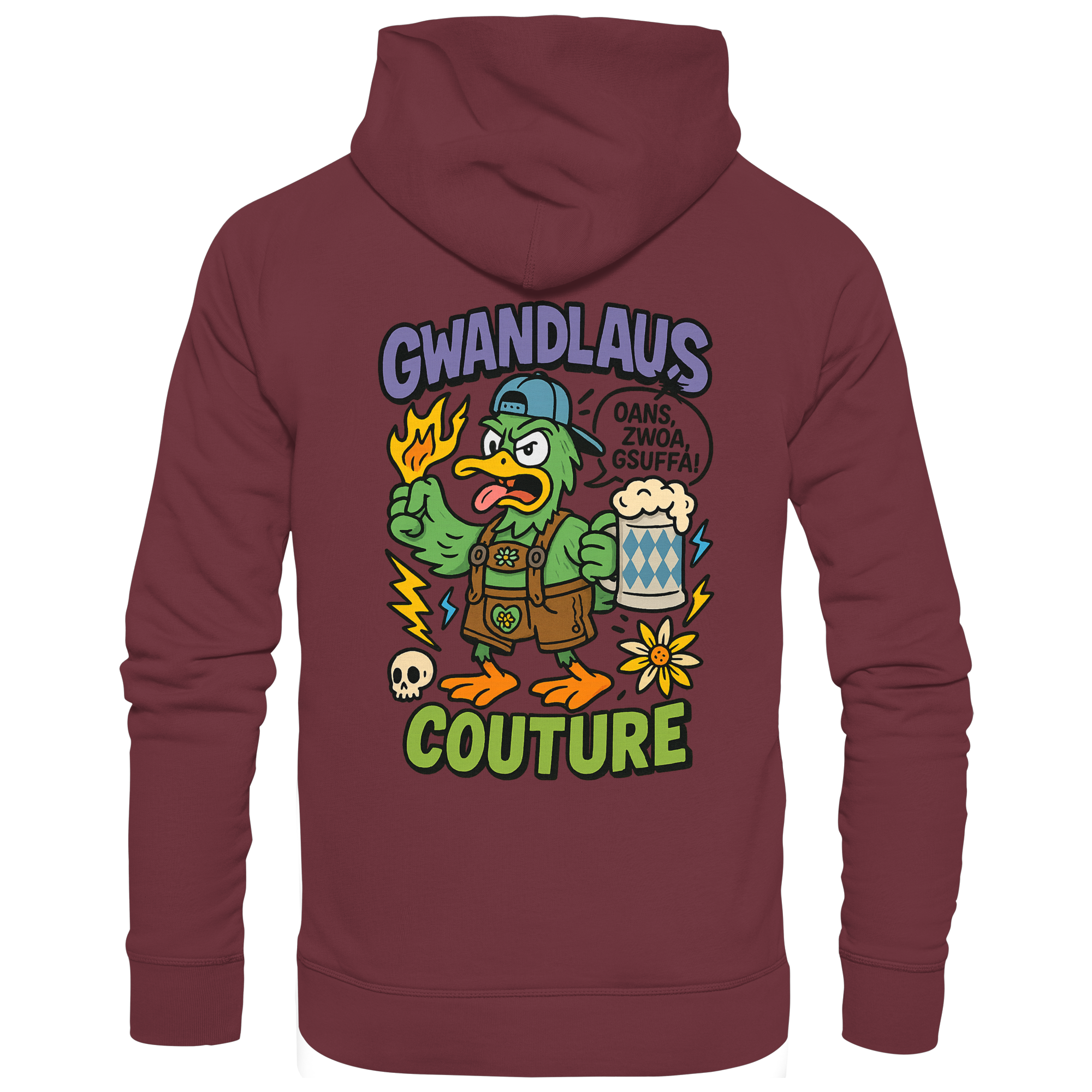 Ente süßsauer - Organic Hoodie