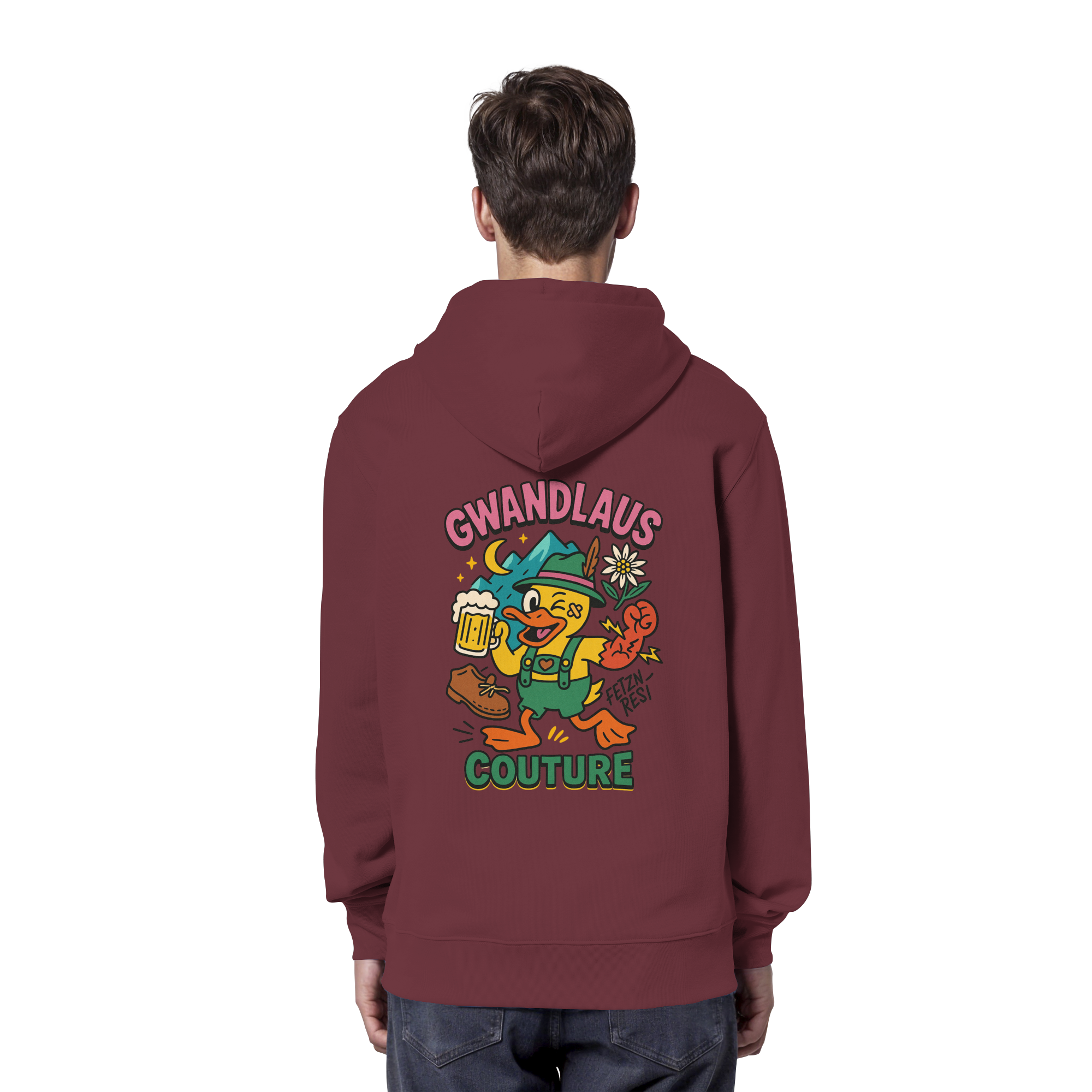 Crazy Duck - Organic Hoodie