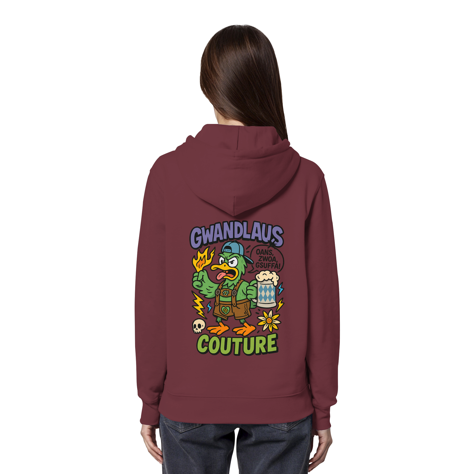 Ente süßsauer - Organic Hoodie