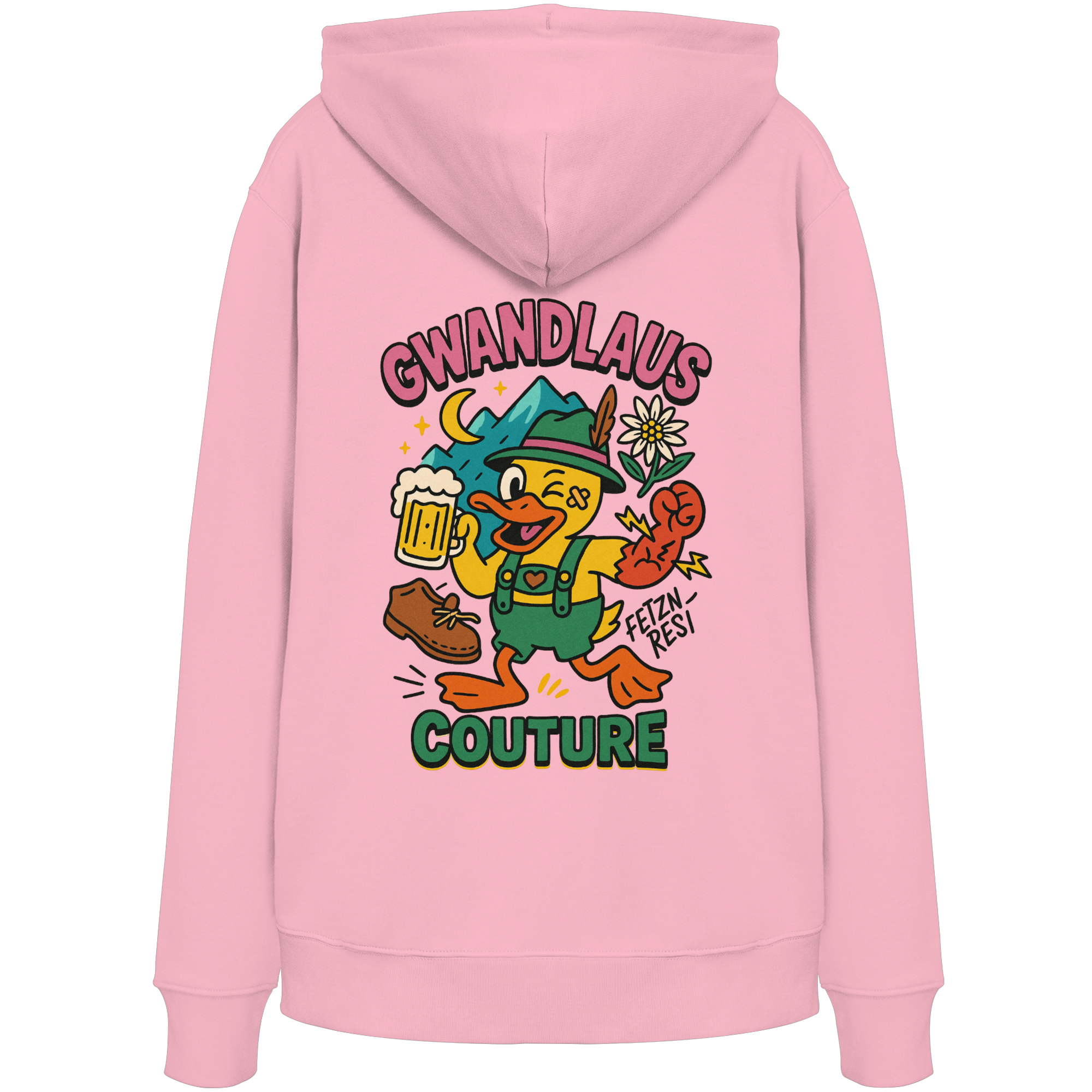 Crazy Duck - Organic Hoodie