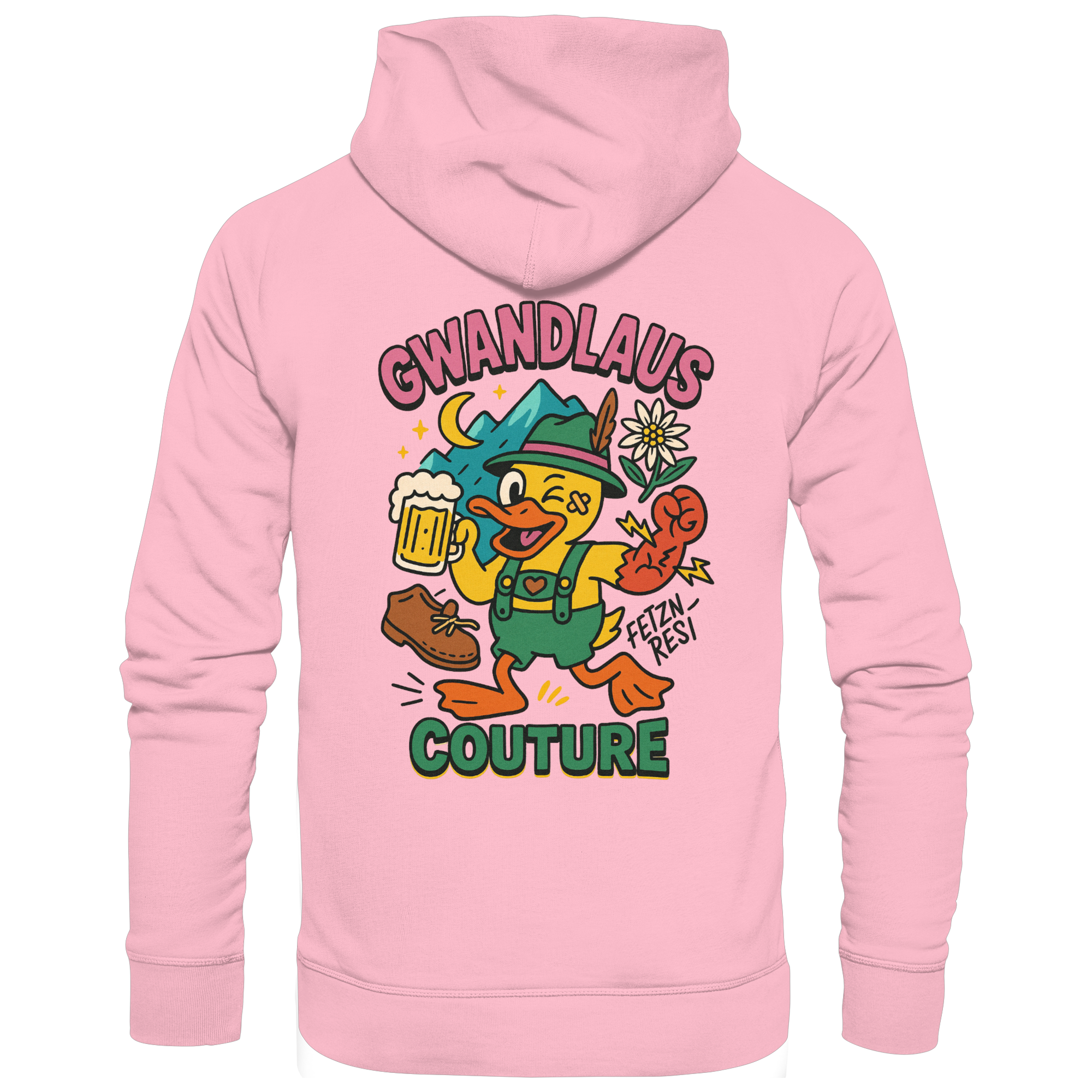 Crazy Duck - Organic Hoodie
