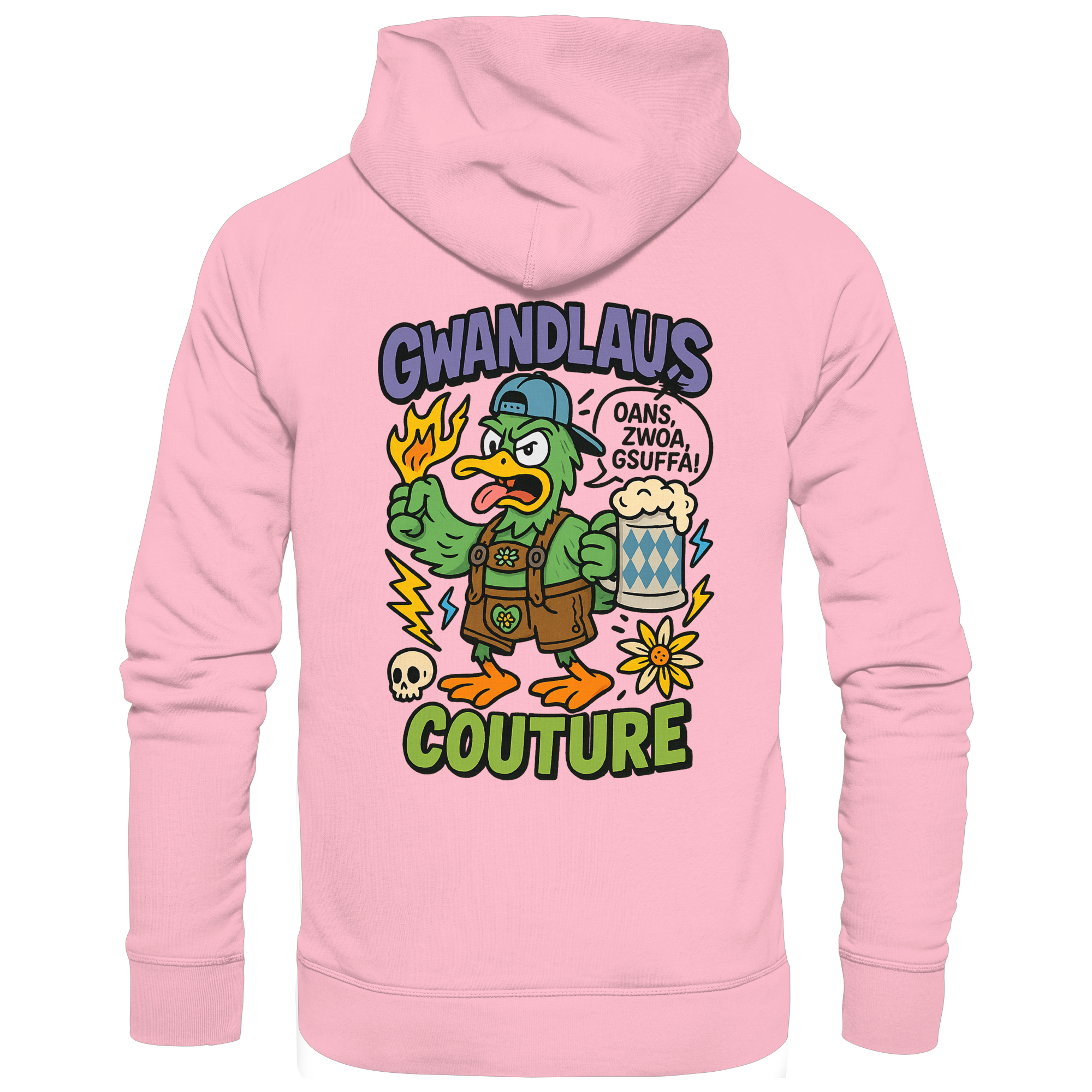 Ente süßsauer - Organic Hoodie