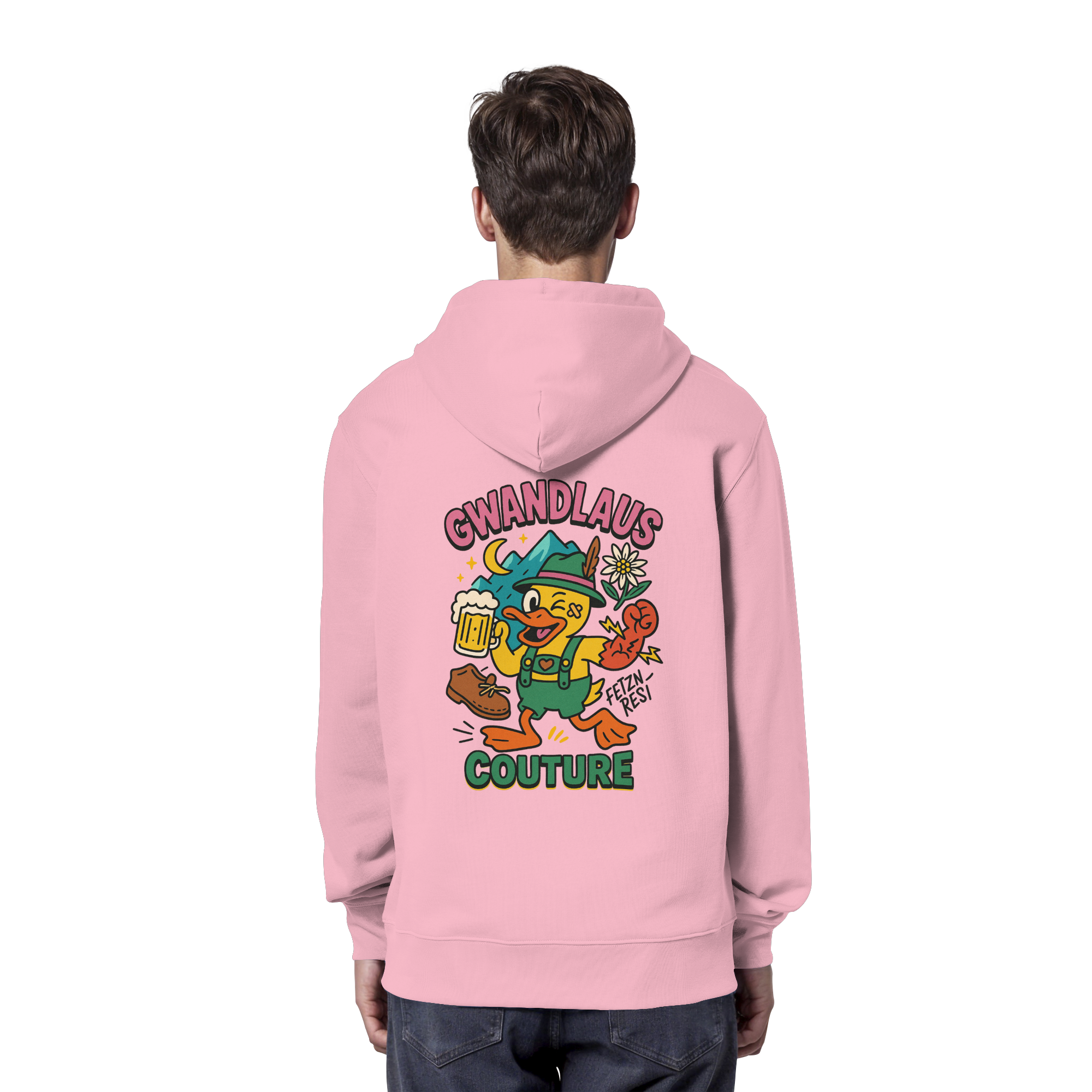 Crazy Duck - Organic Hoodie