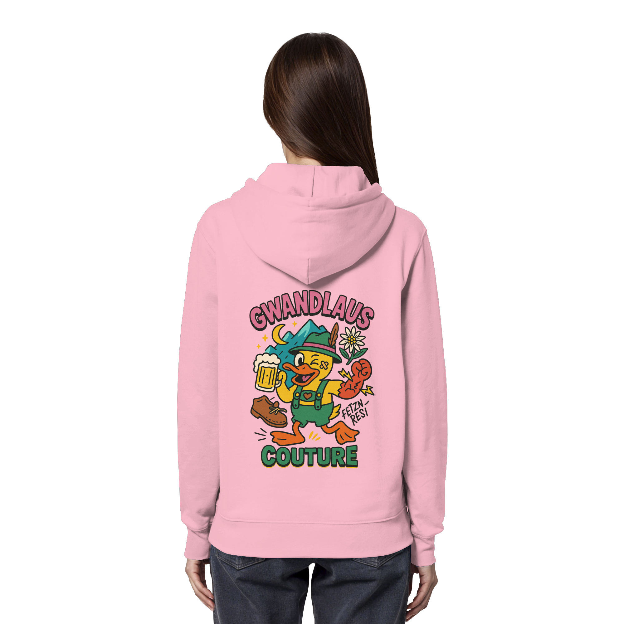 Crazy Duck - Organic Hoodie