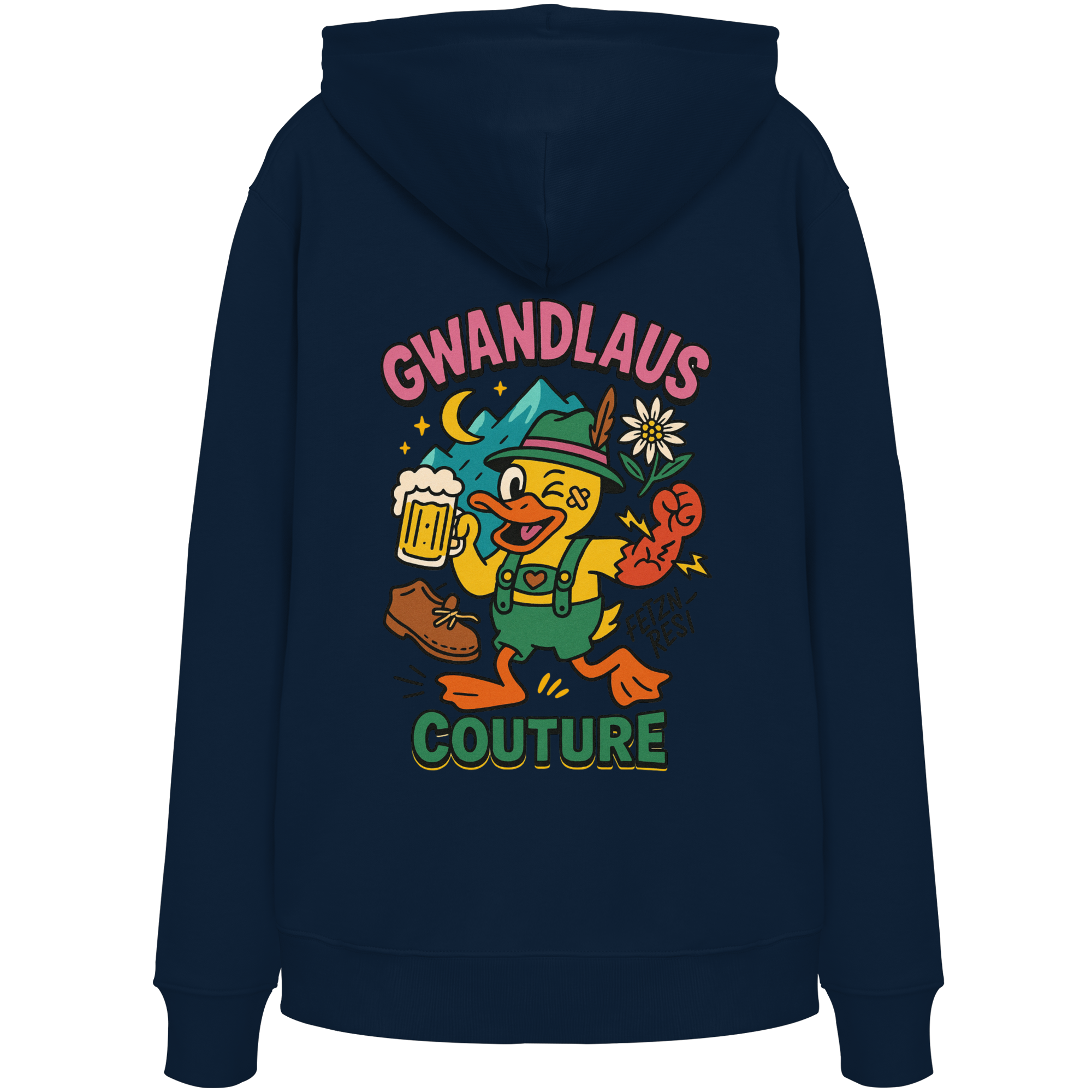 Crazy Duck - Organic Hoodie