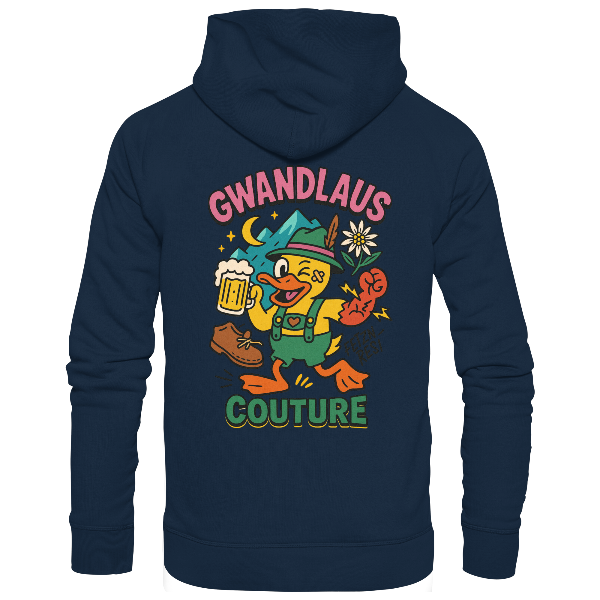 Crazy Duck - Organic Hoodie