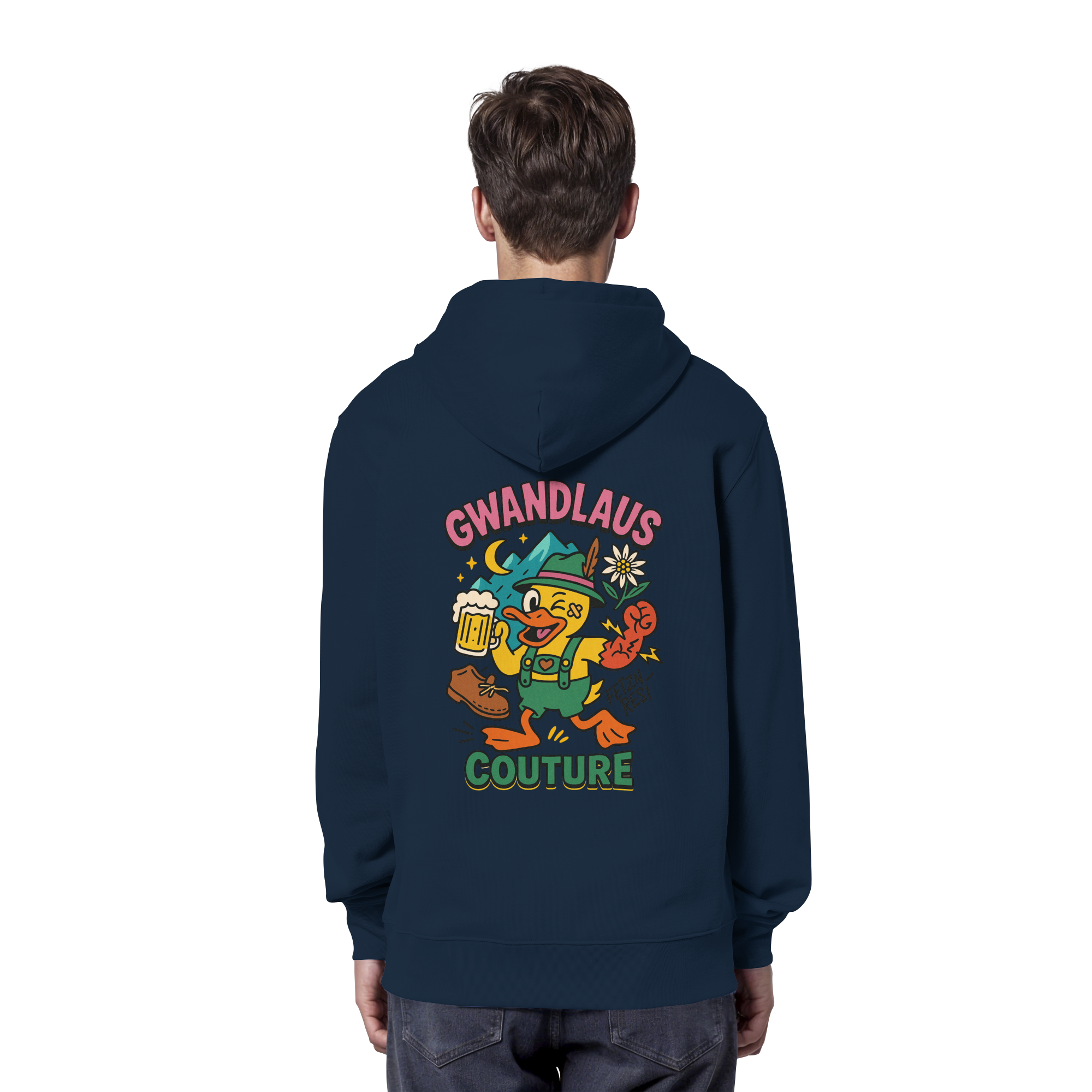 Crazy Duck - Organic Hoodie
