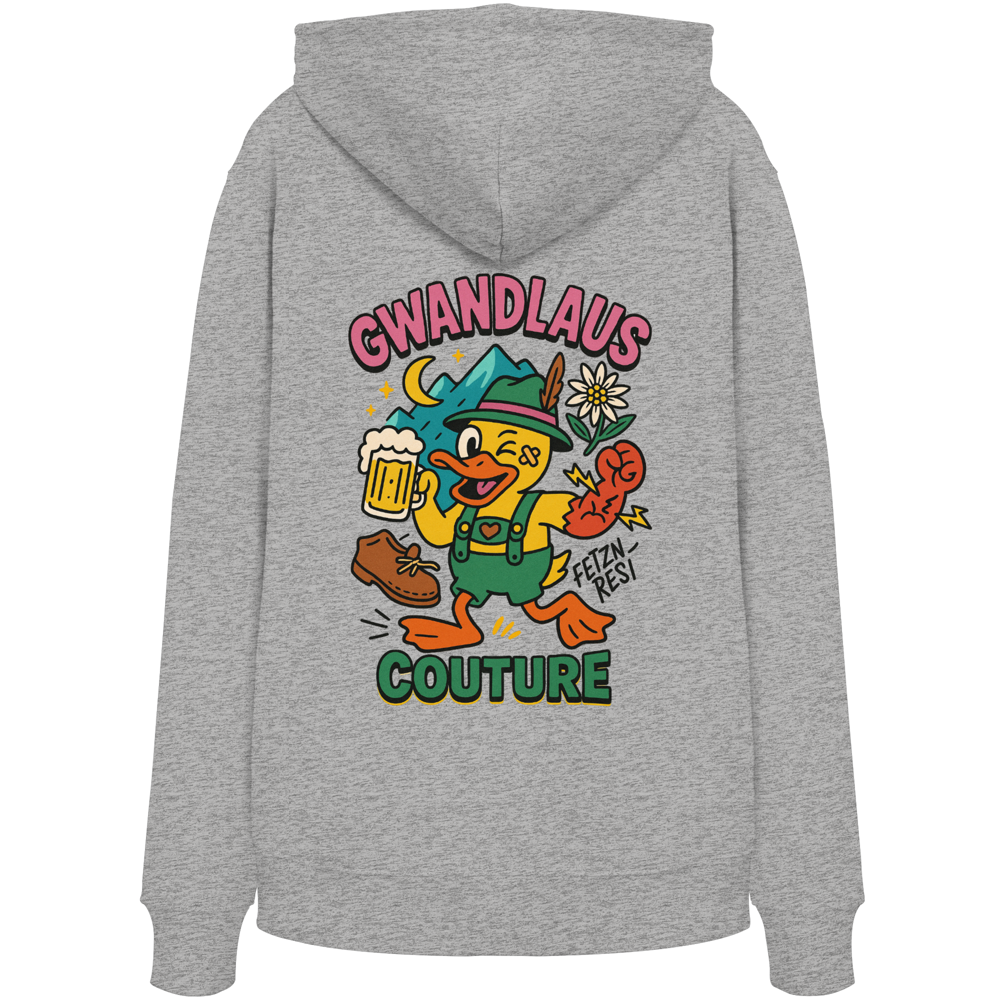 Crazy Duck - Organic Hoodie