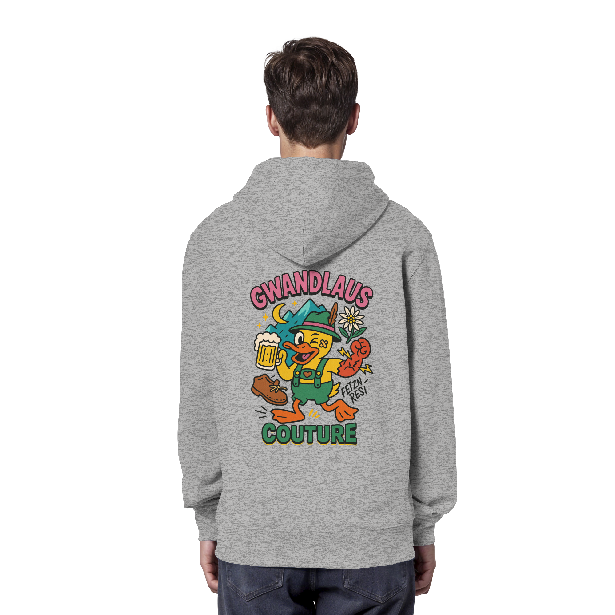 Crazy Duck - Organic Hoodie