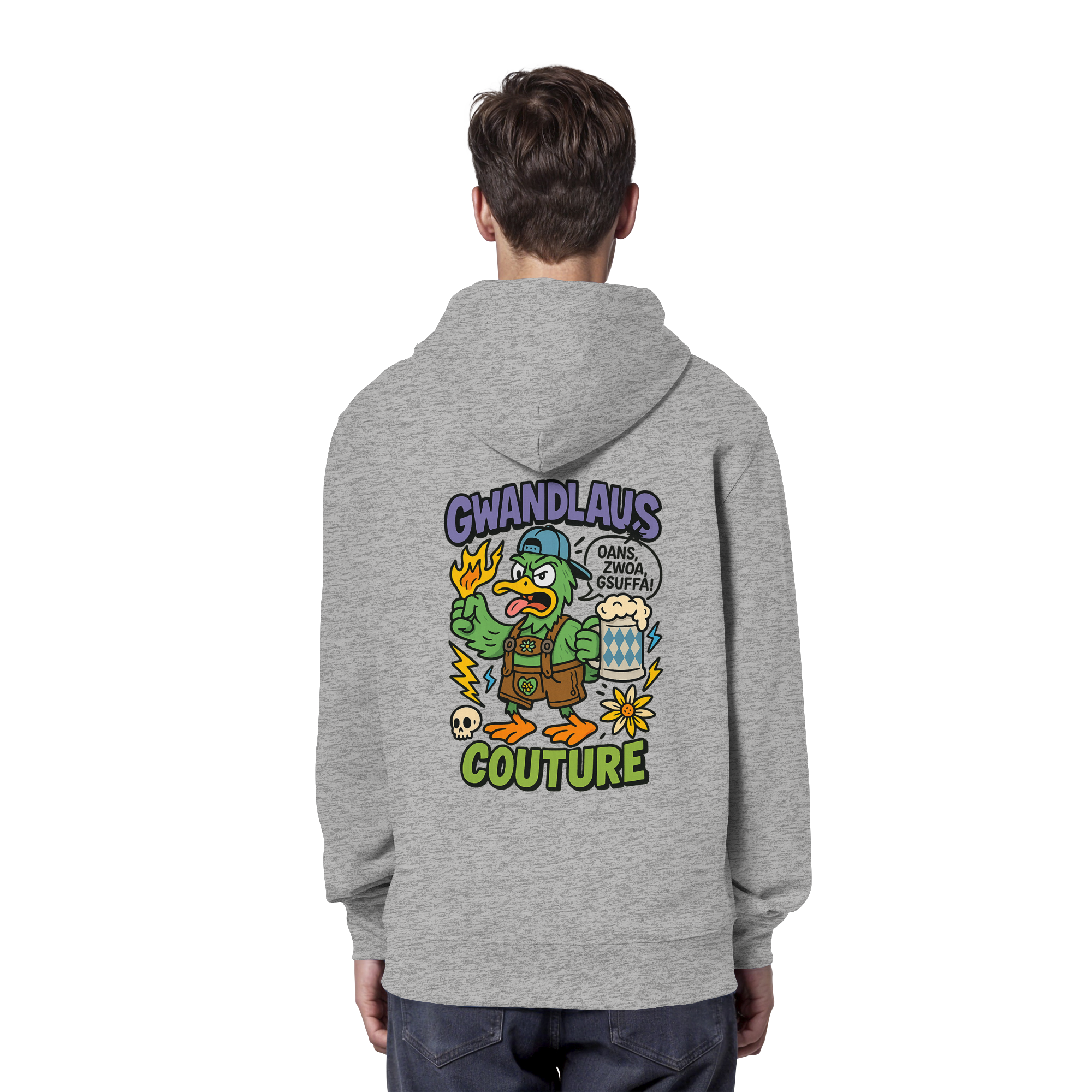 Ente süßsauer - Organic Hoodie