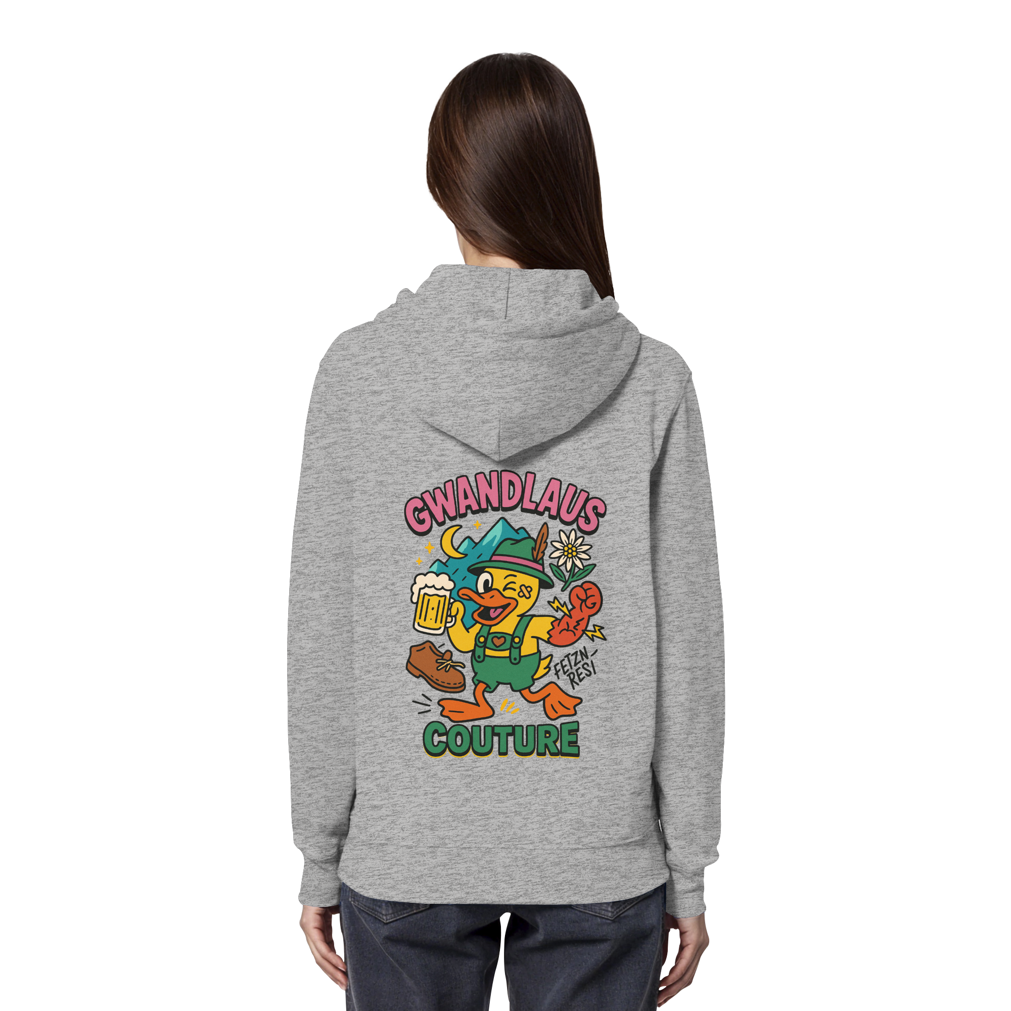 Crazy Duck - Organic Hoodie