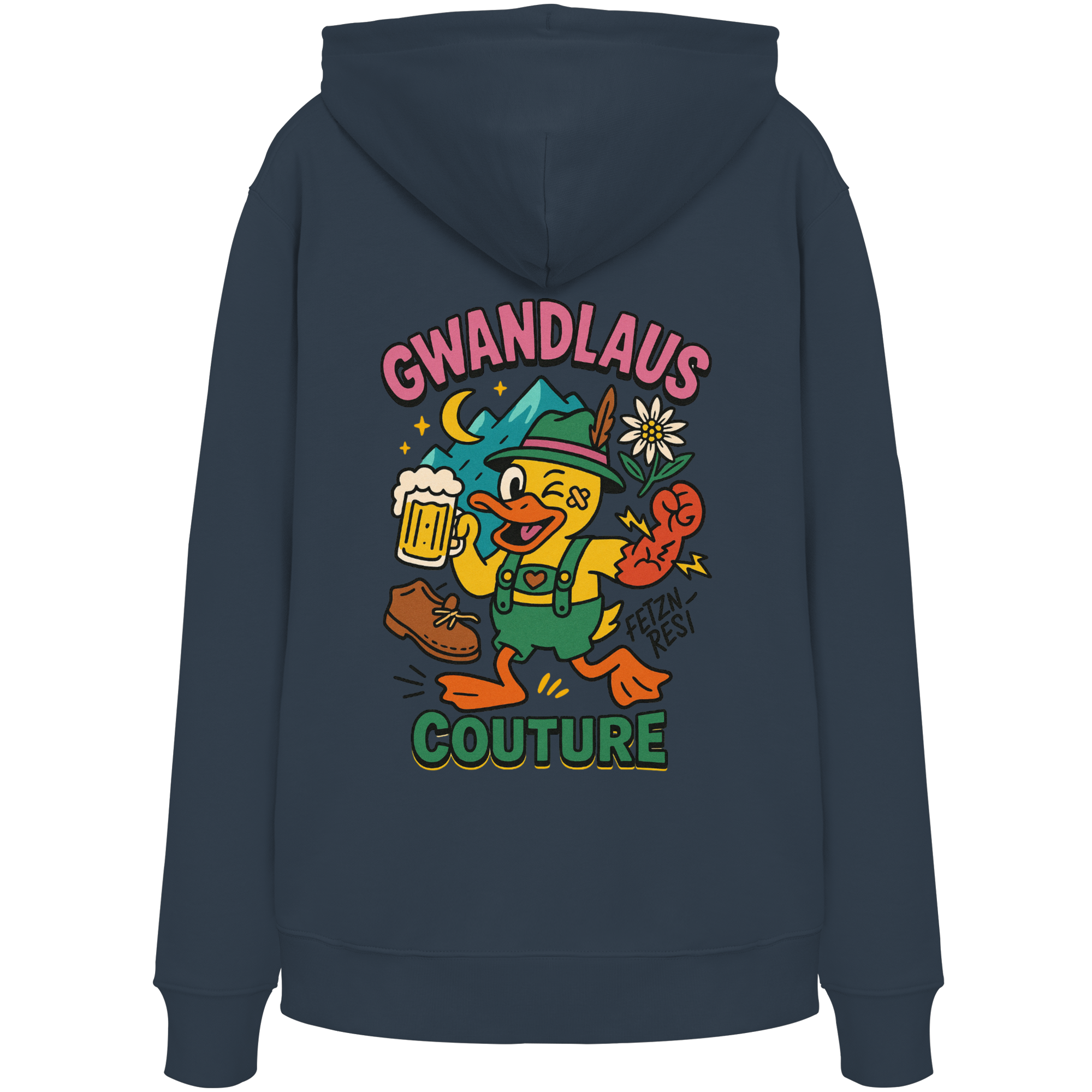 Crazy Duck - Organic Hoodie