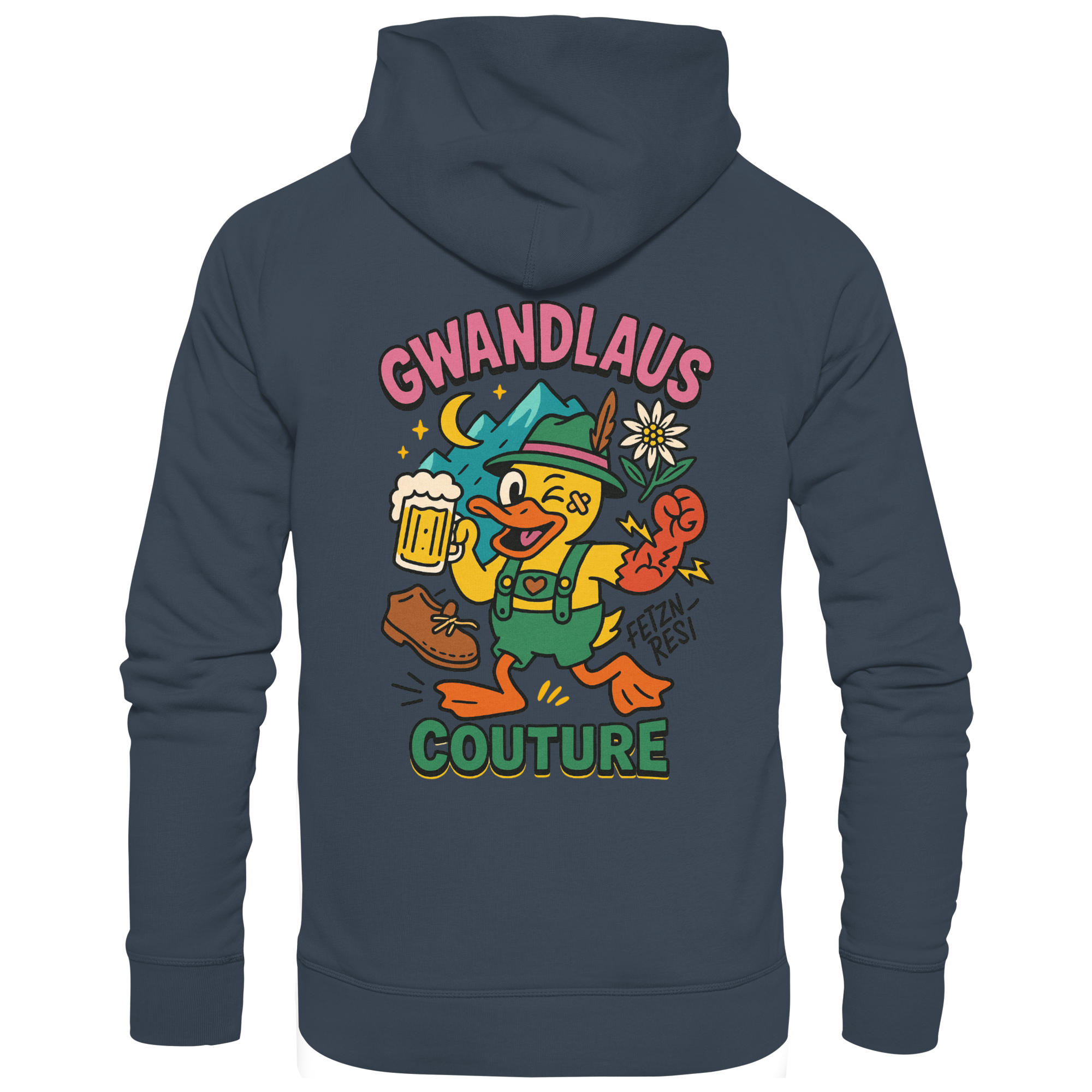 Crazy Duck - Organic Hoodie