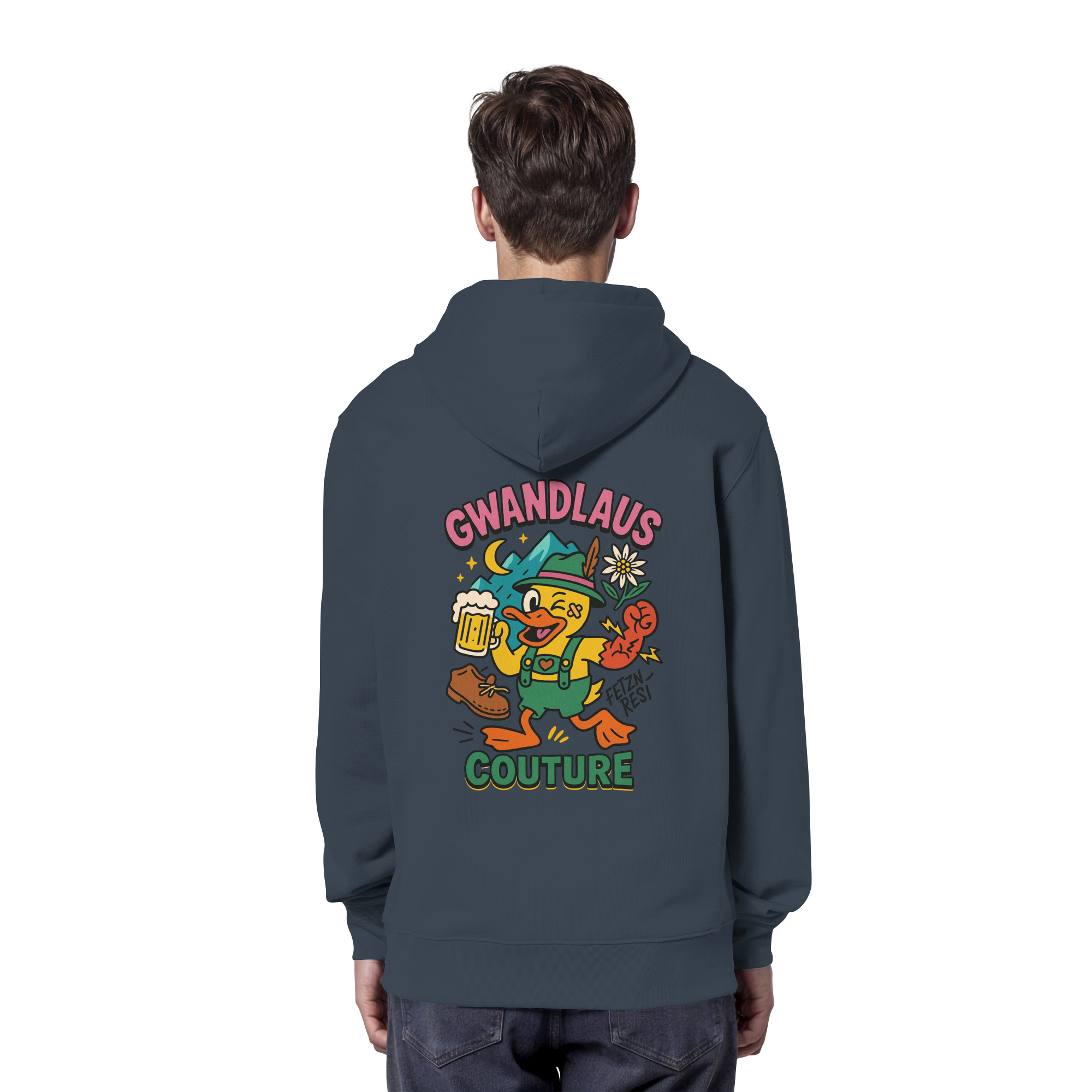 Crazy Duck - Organic Hoodie