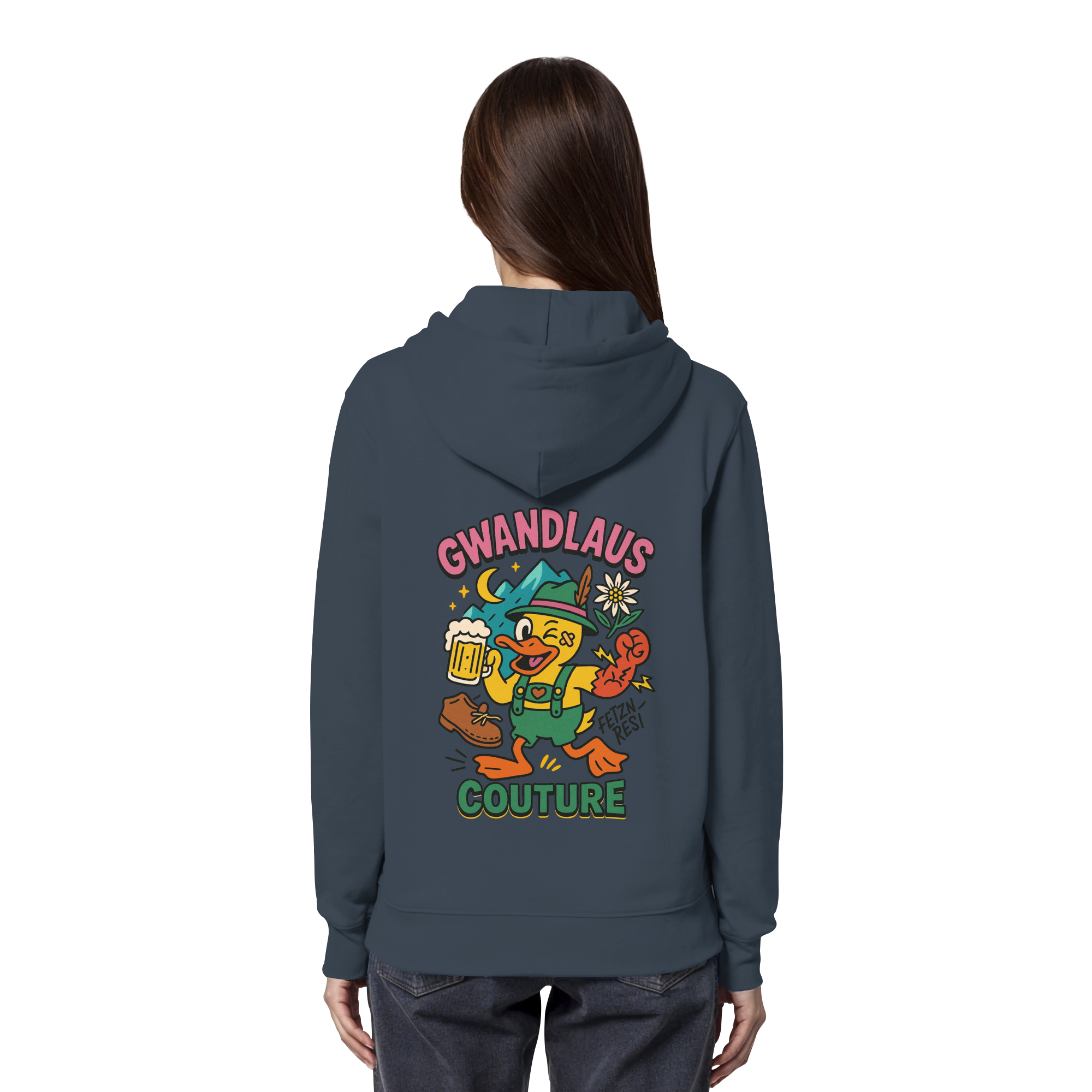 Crazy Duck - Organic Hoodie
