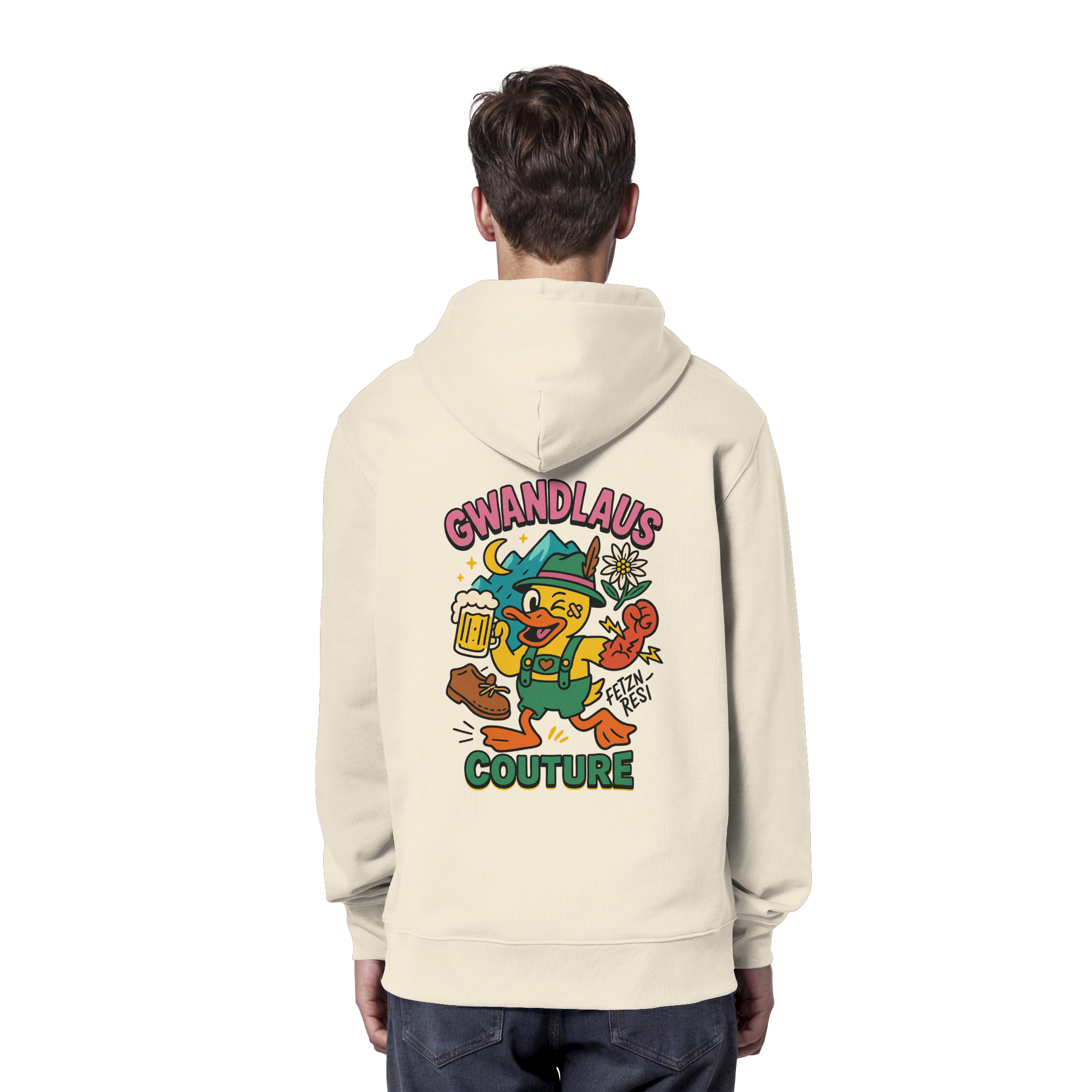 Crazy Duck - Organic Hoodie