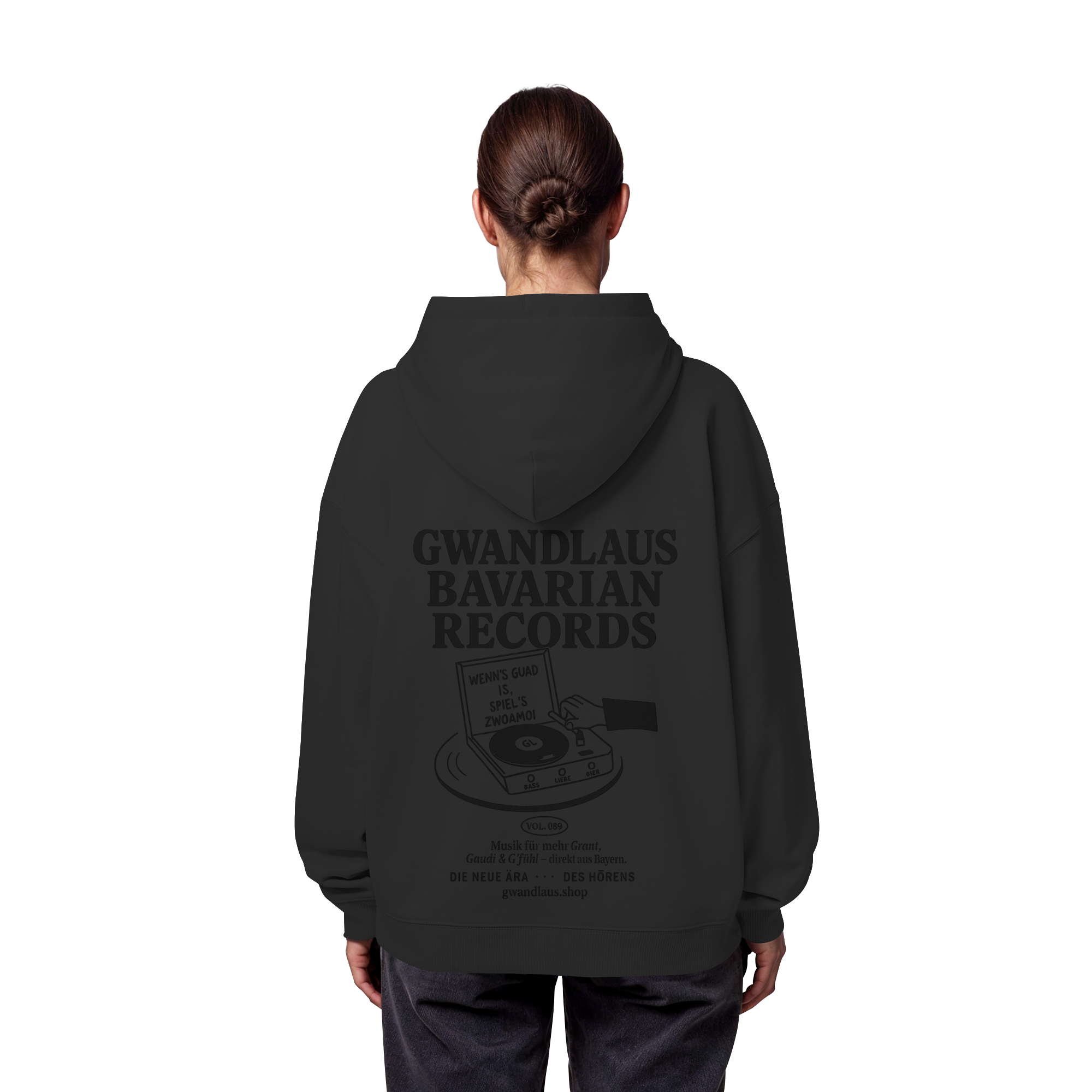 Bavarian Records  - Organic Oversize Hoodie
