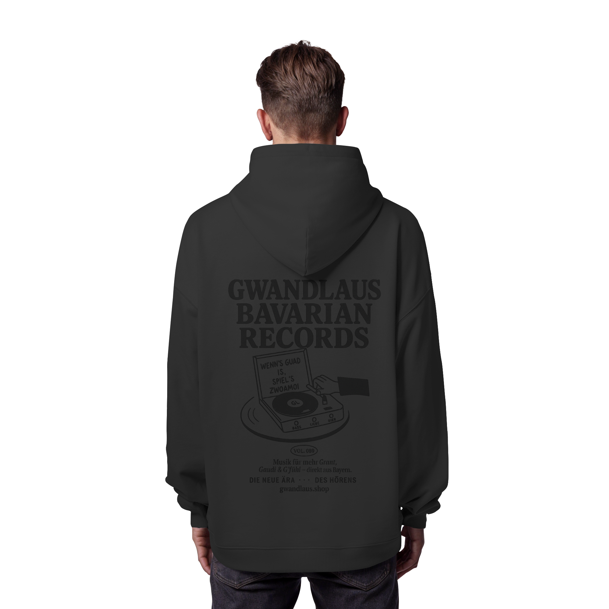 Bavarian Records  - Organic Oversize Hoodie