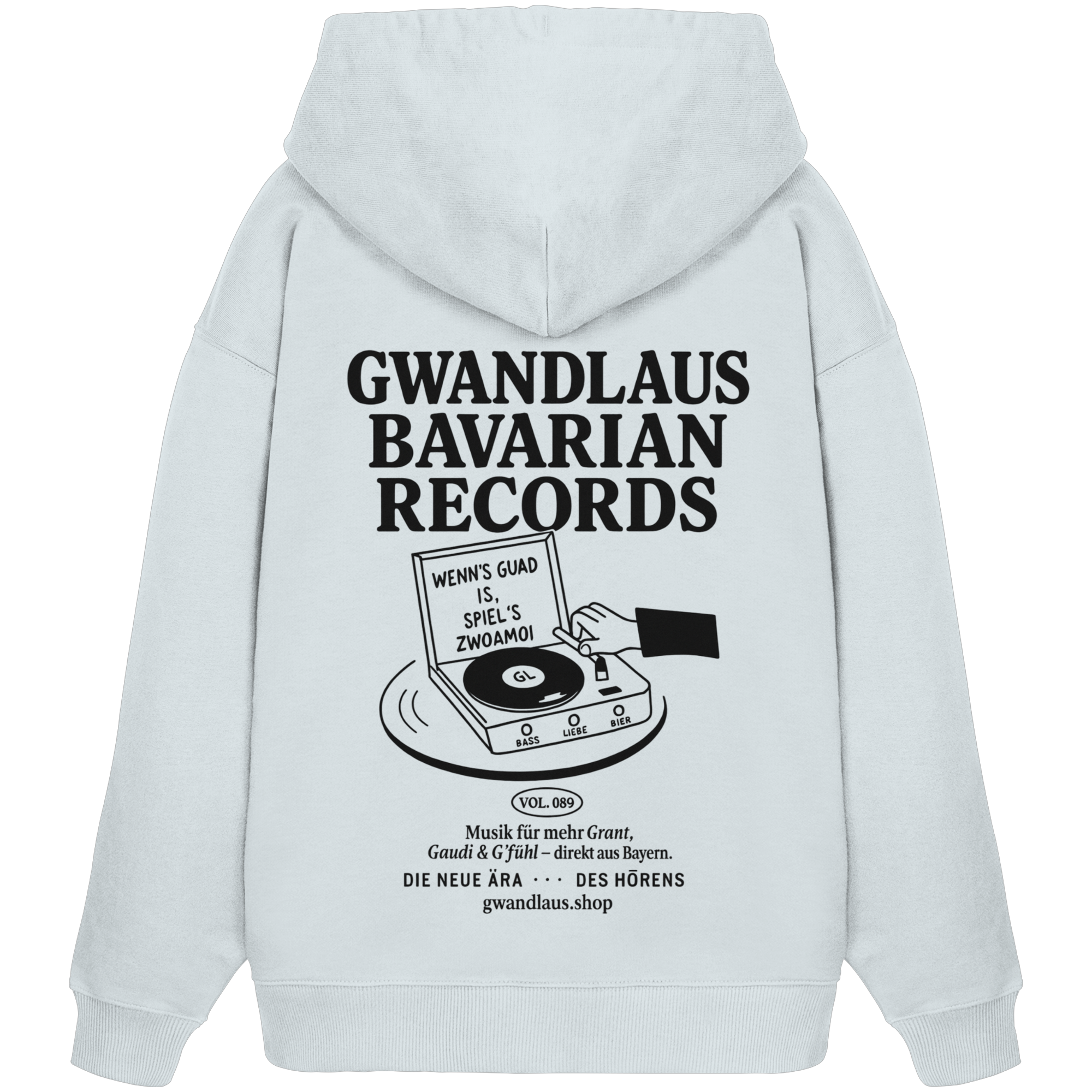 Bavarian Records  - Organic Oversize Hoodie