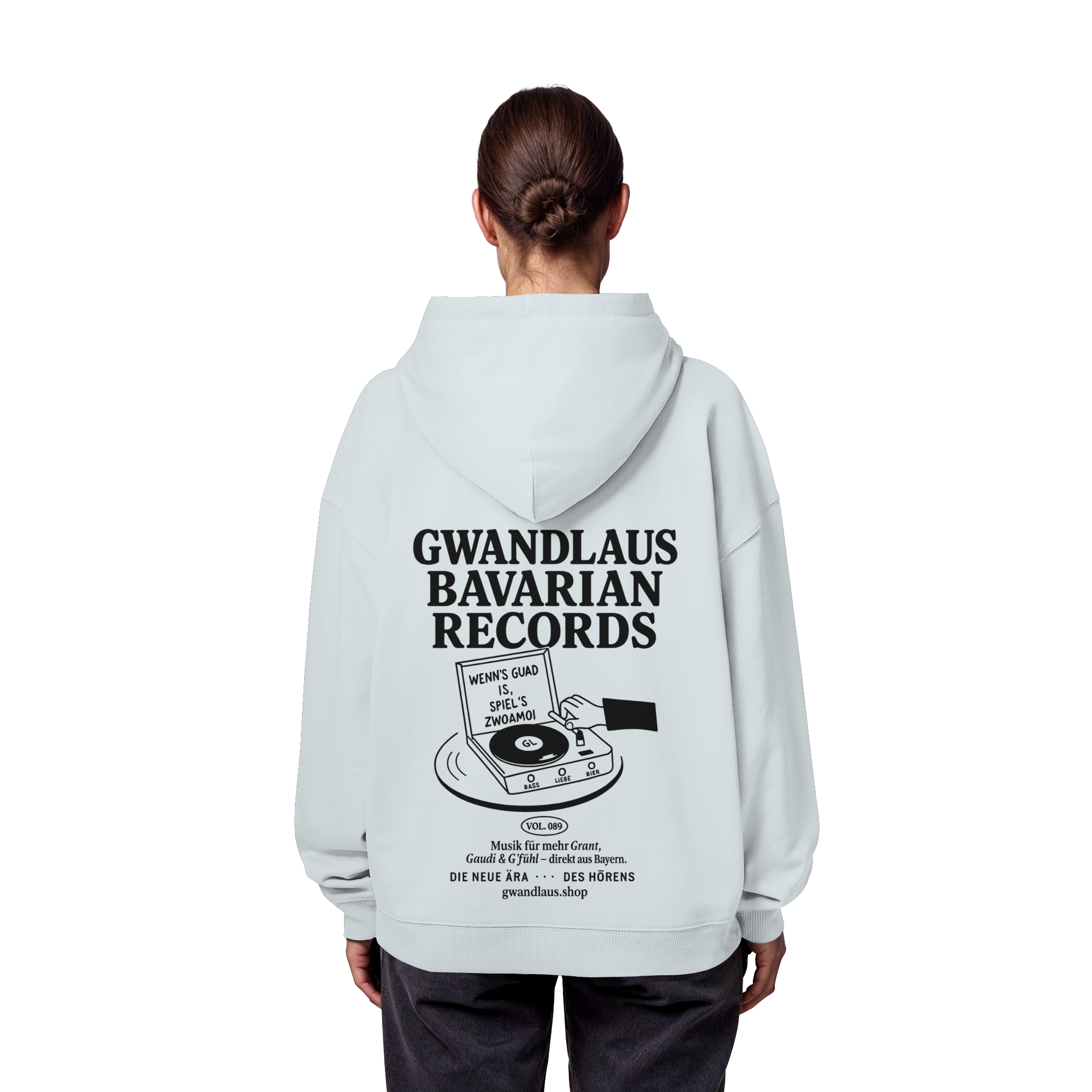 Bavarian Records  - Organic Oversize Hoodie
