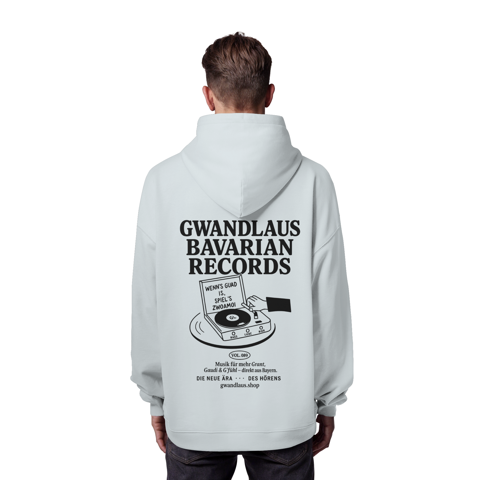 Bavarian Records  - Organic Oversize Hoodie