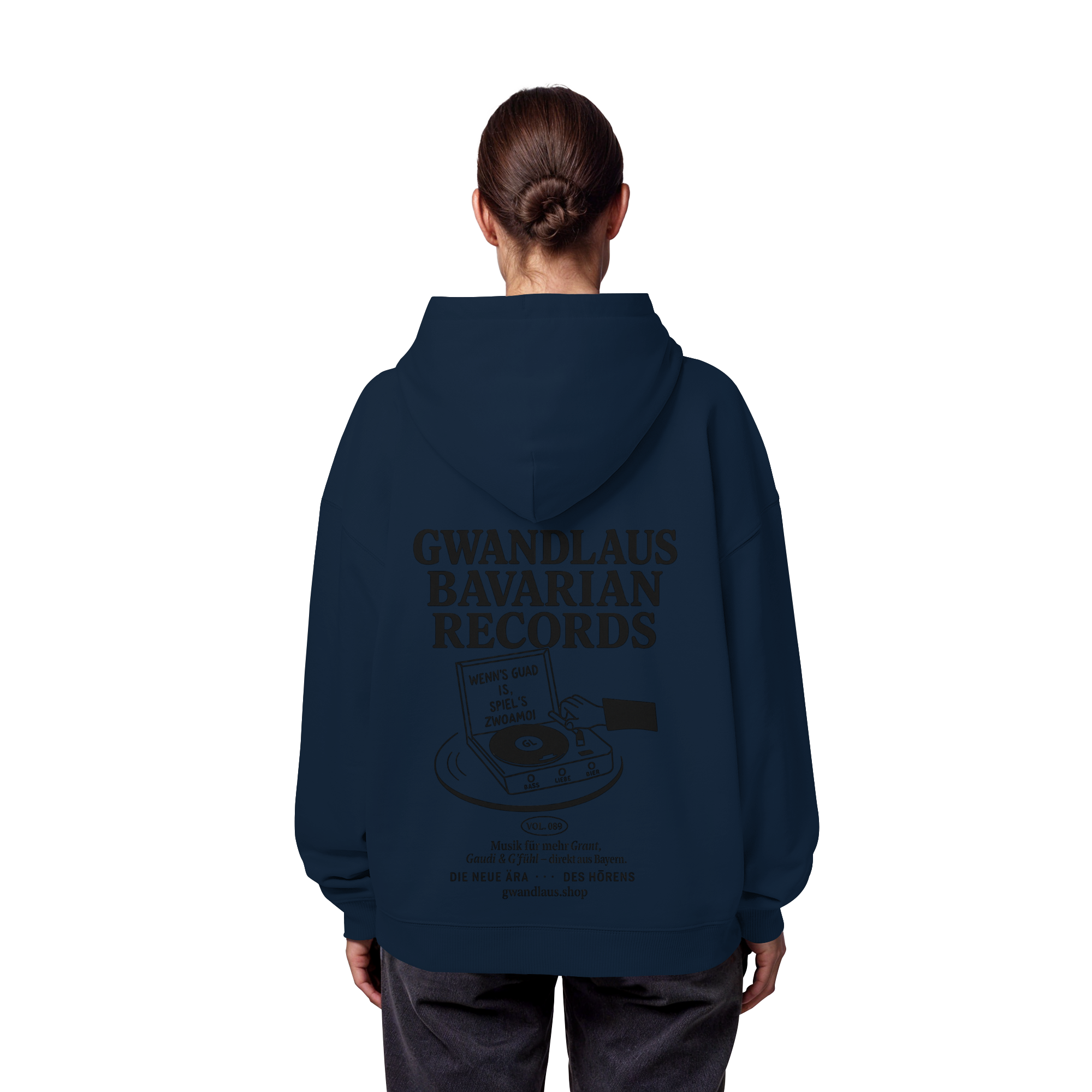 Bavarian Records  - Organic Oversize Hoodie