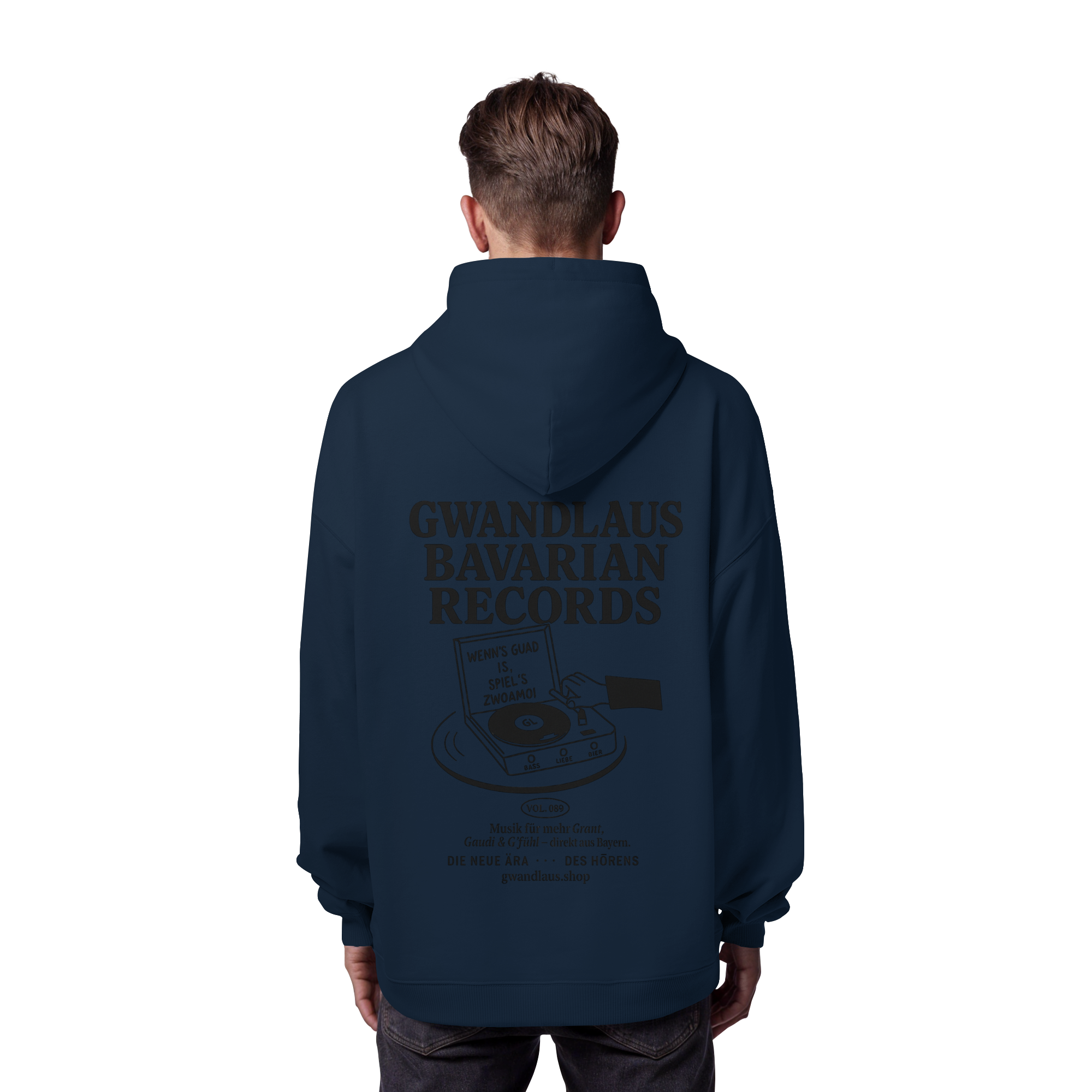 Bavarian Records  - Organic Oversize Hoodie