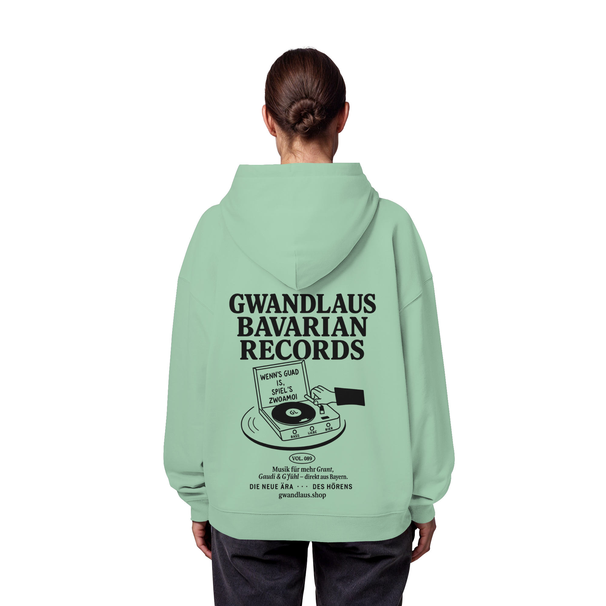 Bavarian Records  - Organic Oversize Hoodie