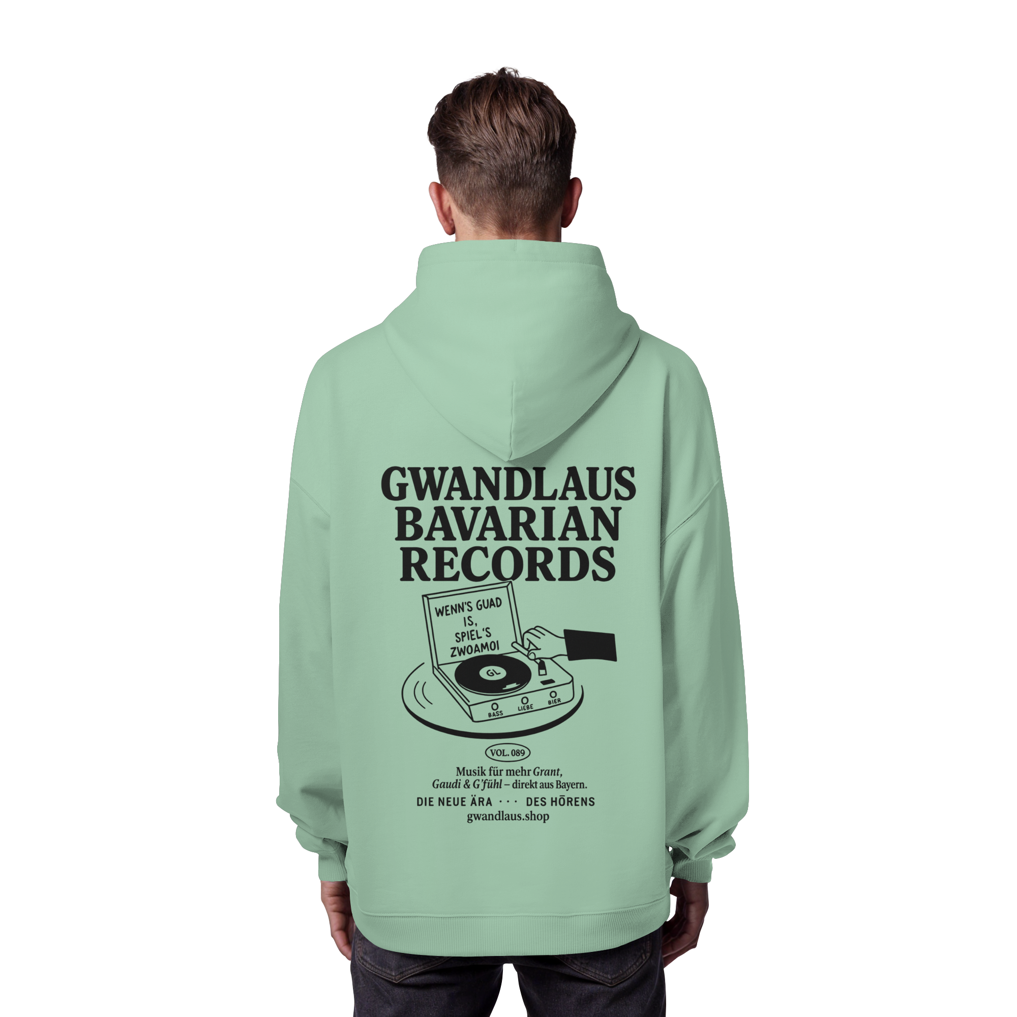 Bavarian Records  - Organic Oversize Hoodie