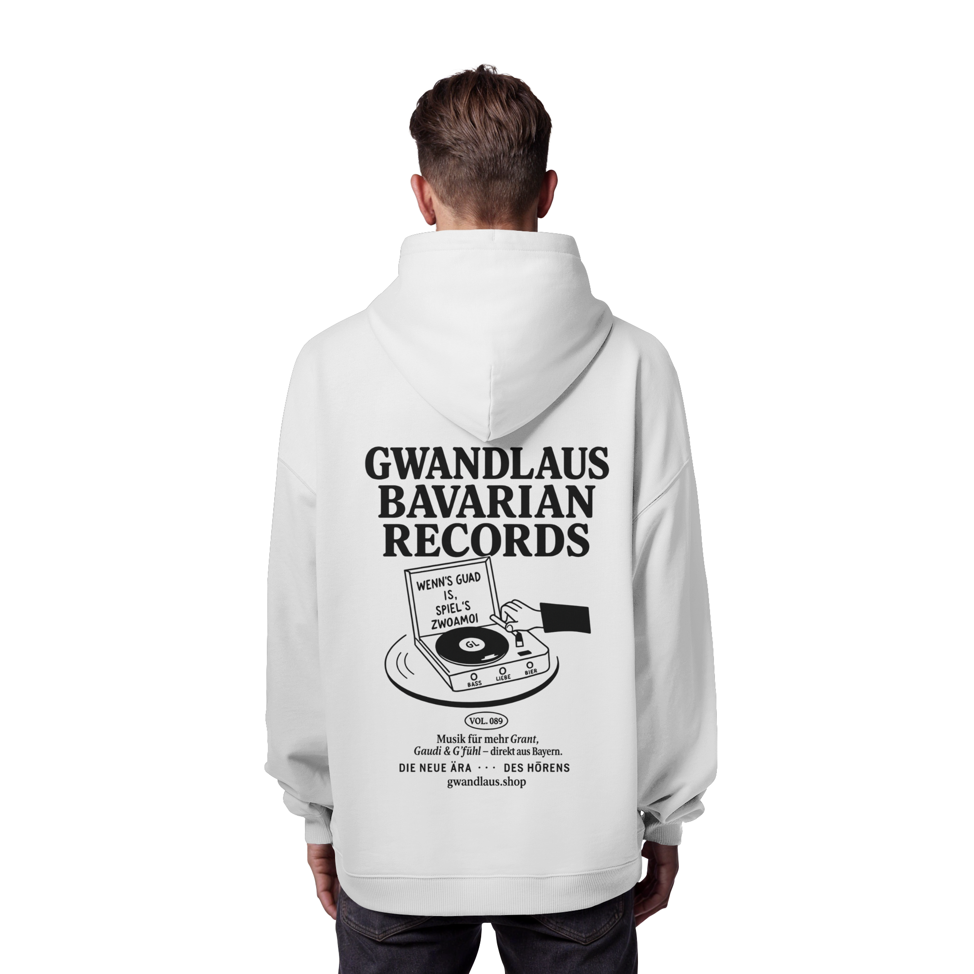 Bavarian Records  - Organic Oversize Hoodie