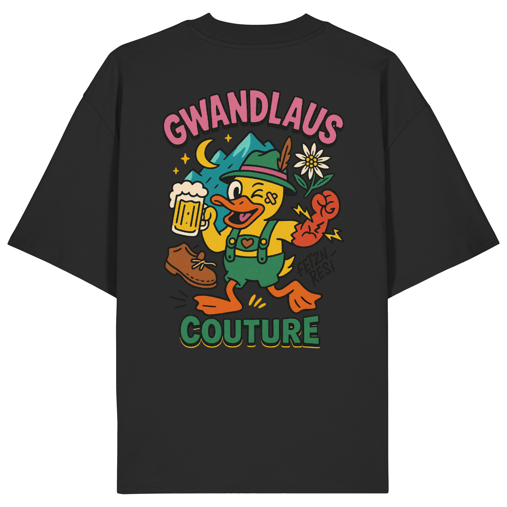 Crazy Duck - Organic Oversize Shirt